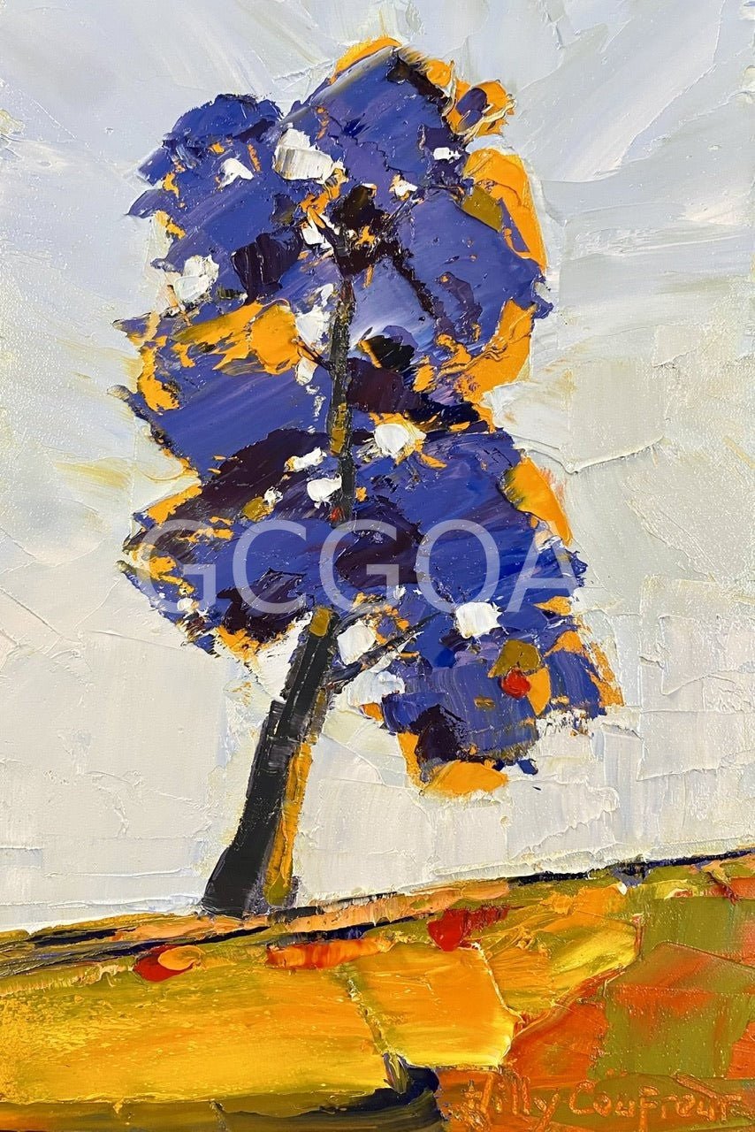 The Gumtree - Plein Air - Gold Coast Gallery Of ArtHilly Coufreur