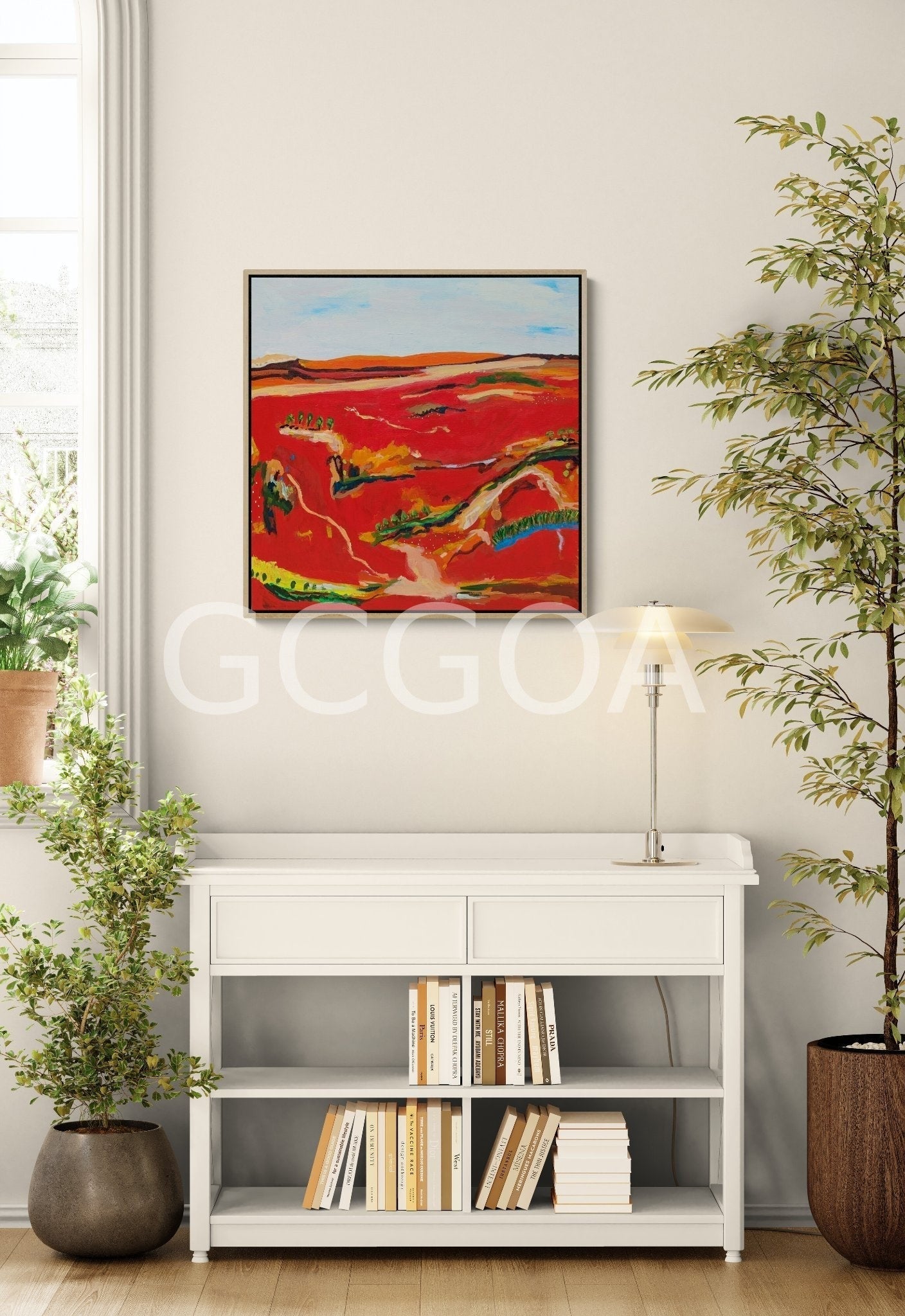 The Land Breathes - Original Art - Gold Coast Gallery Of ArtAlpana Rai