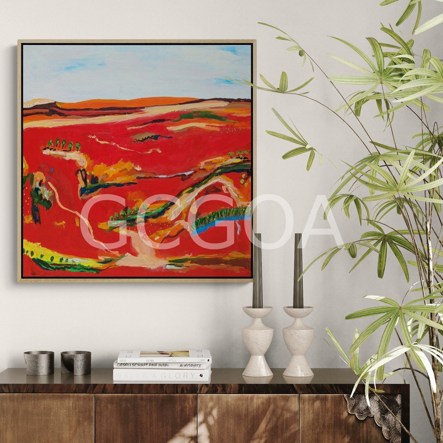 The Land Breathes - Original Art - Gold Coast Gallery Of ArtAlpana Rai