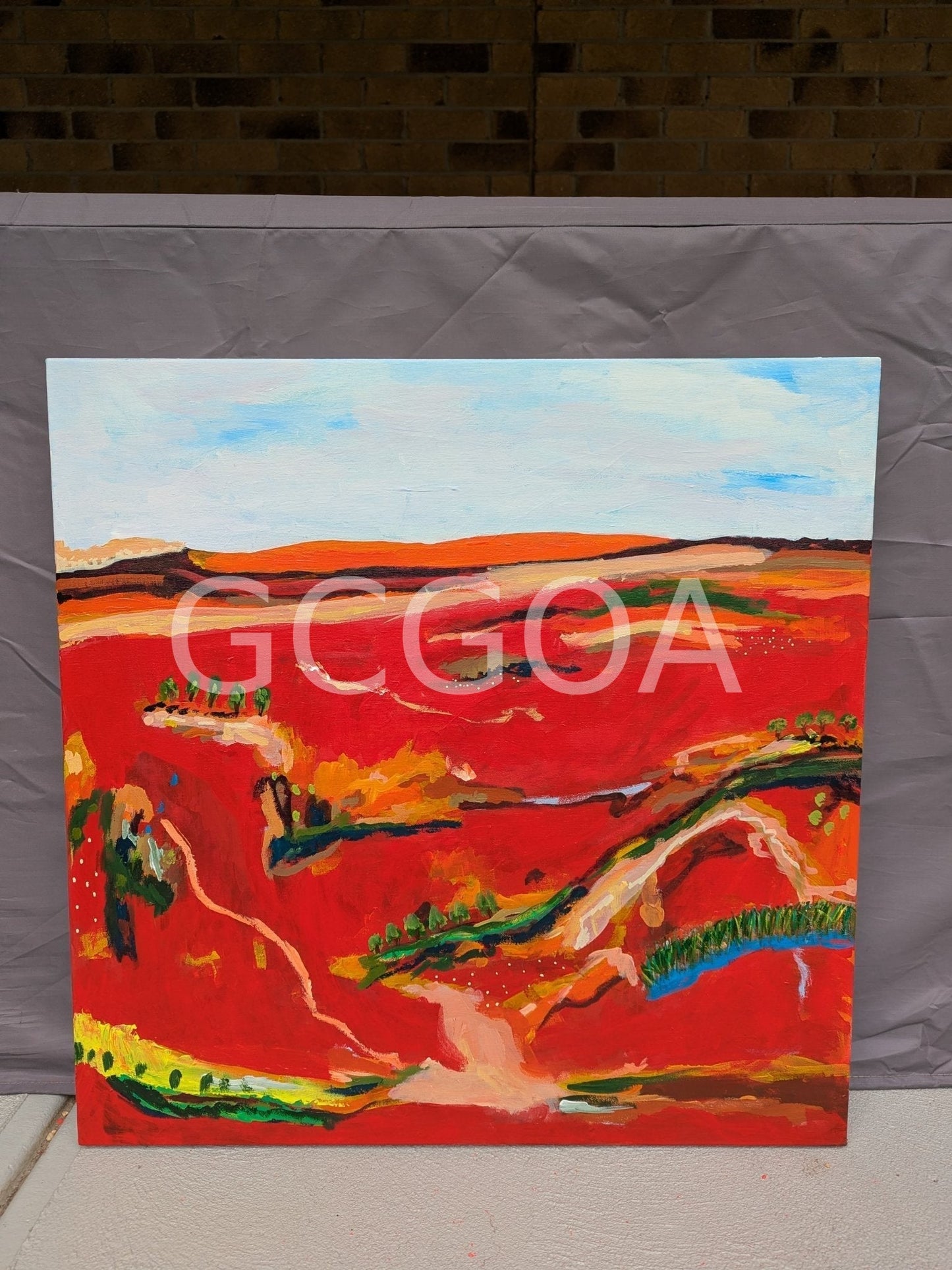The Land Breathes - Original Art - Gold Coast Gallery Of ArtAlpana Rai
