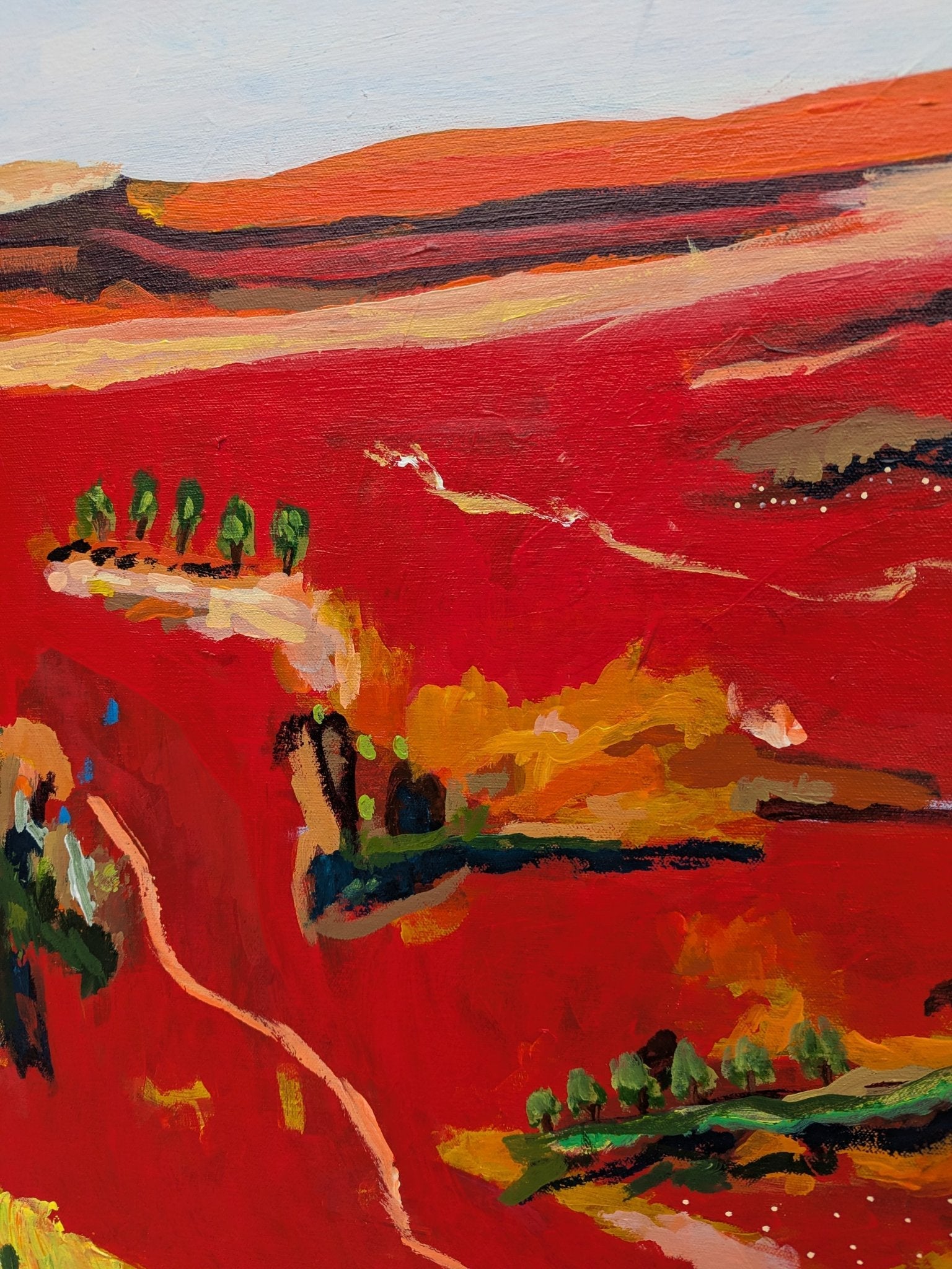 The Land Breathes - Original Art - Gold Coast Gallery Of ArtAlpana Rai