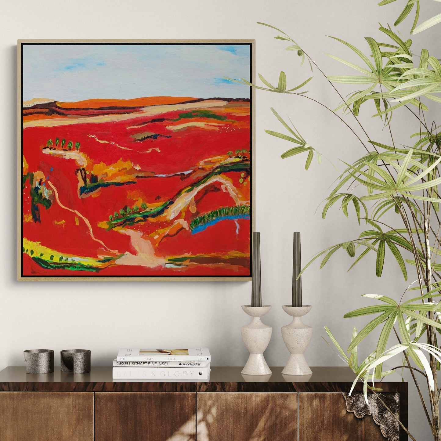 The Land Breathes - Original Art - Gold Coast Gallery Of ArtAlpana Rai