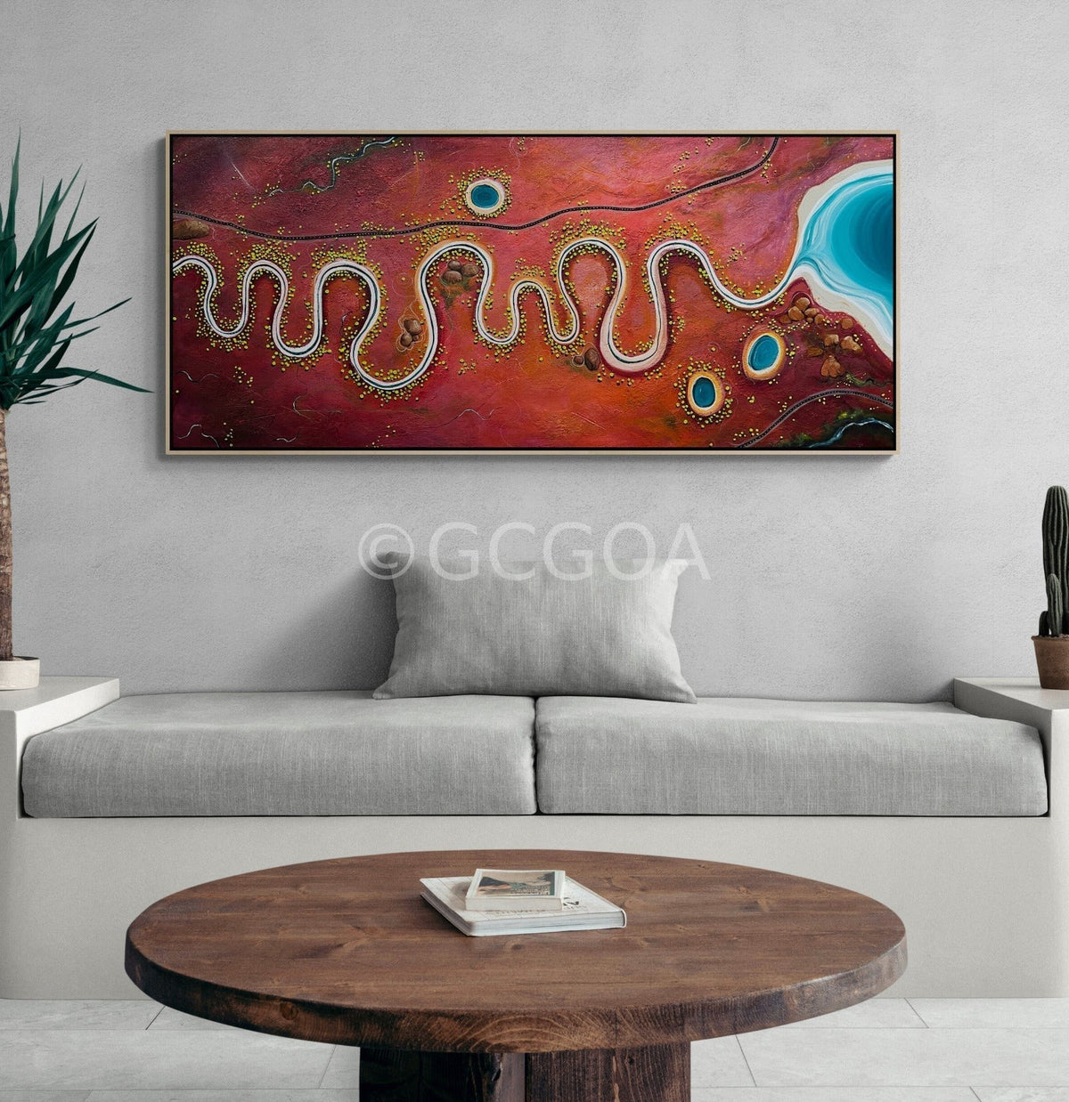 The Land Remembers - Original Art - Gold Coast Gallery Of ArtTania Chanter