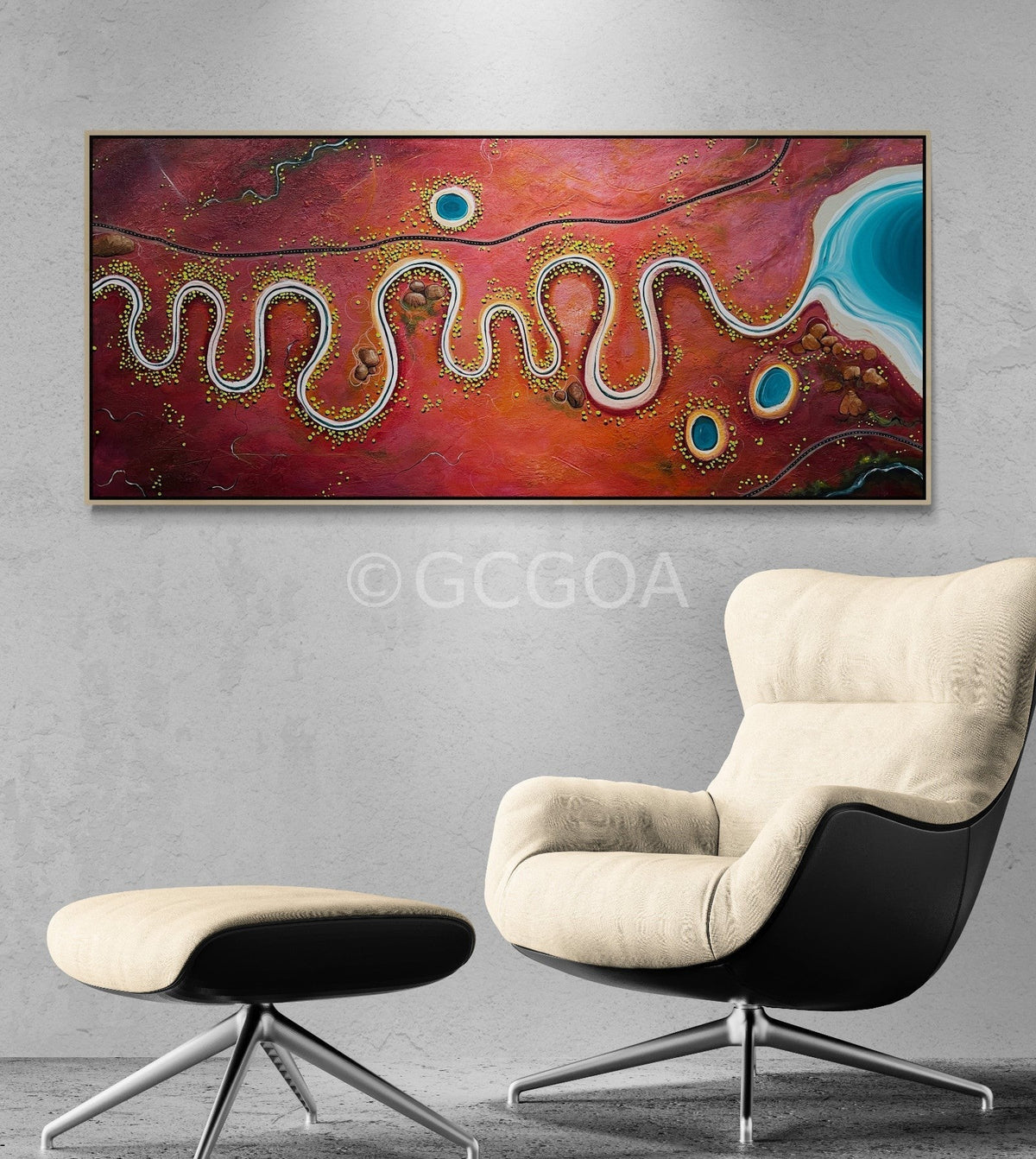 The Land Remembers - Original Art - Gold Coast Gallery Of ArtTania Chanter