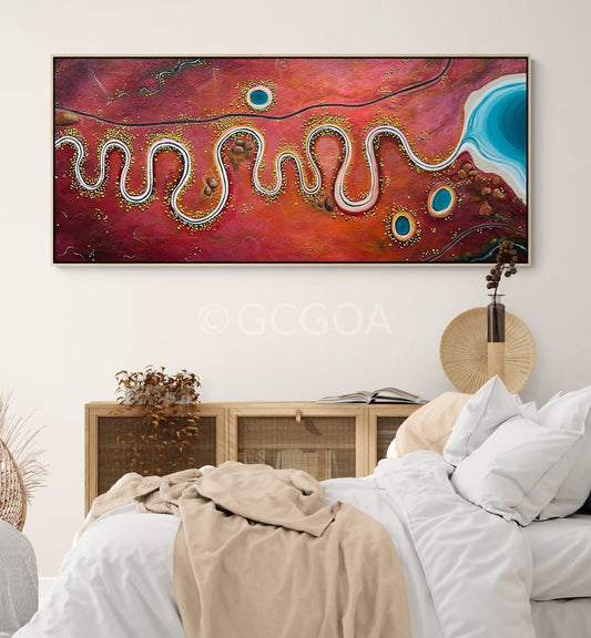 The Land Remembers - Original Art - Gold Coast Gallery Of ArtTania Chanter