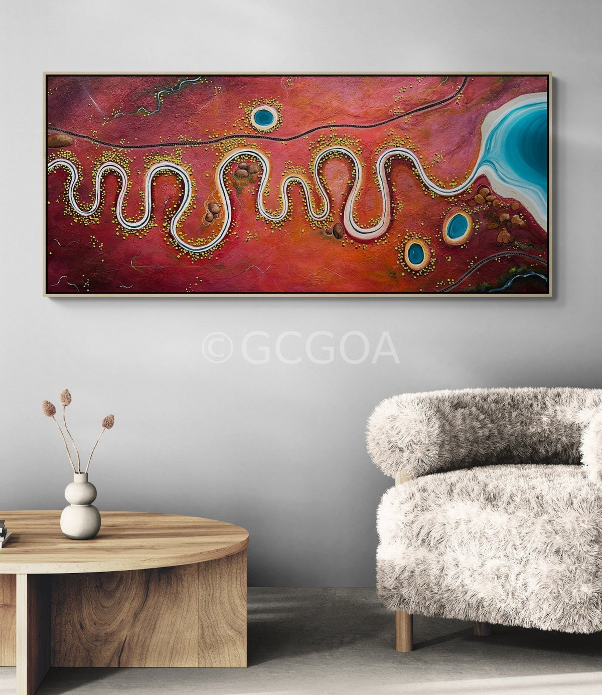 The Land Remembers - Original Art - Gold Coast Gallery Of ArtTania Chanter
