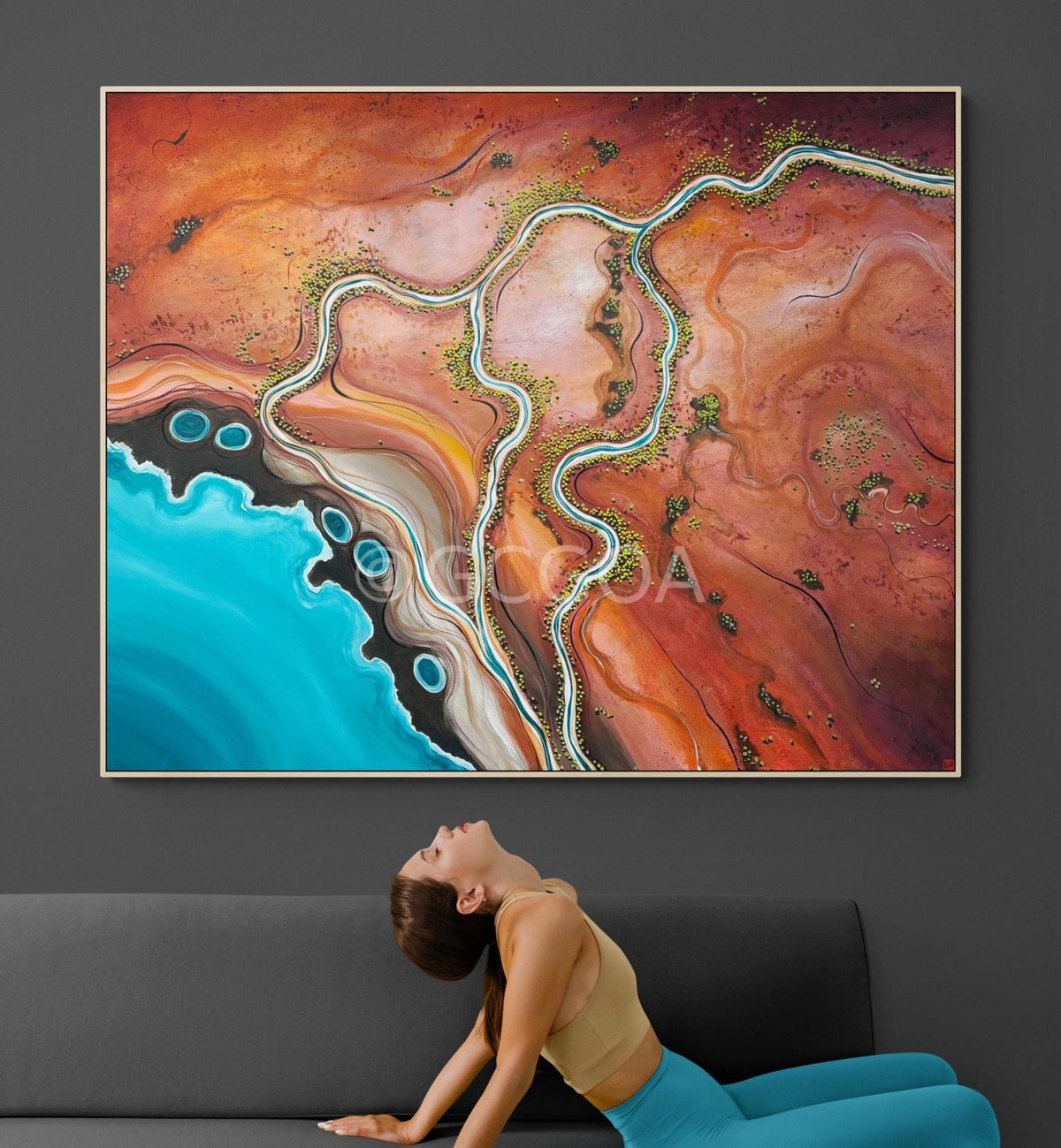 The Long Embrace - Gold Coast Gallery Of ArtTania Chanter