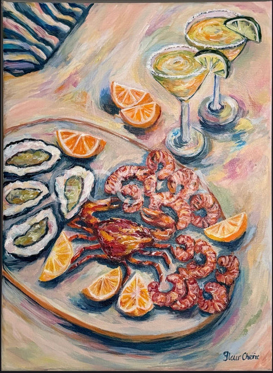 The Long Lunch - Gold Coast Gallery Of ArtFleur Cherie