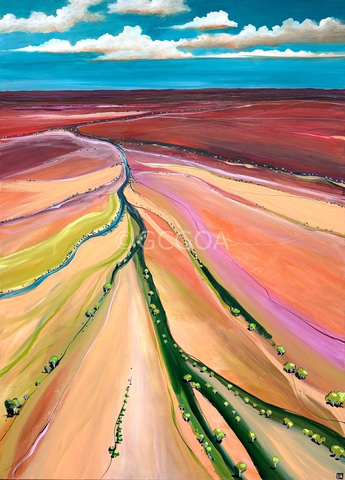 The Meeting Of Ways - Gold Coast Gallery Of ArtTania Chanter