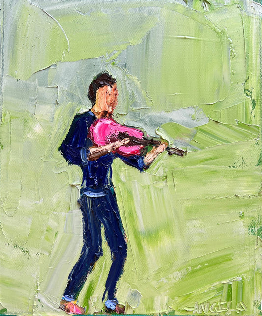 The Music Man - Gold Coast Gallery Of ArtAngela Hawkey