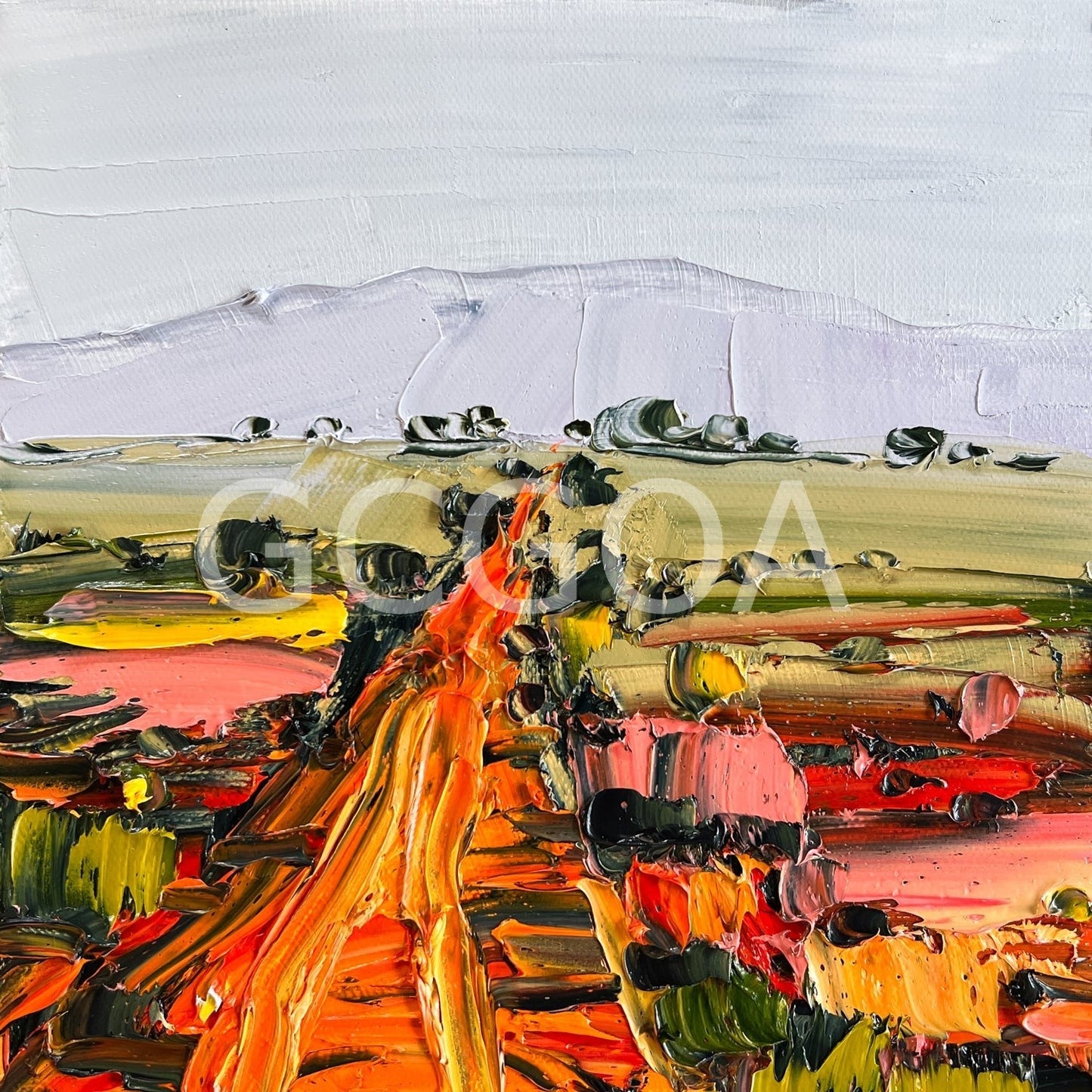 The Ochre Track - Gold Coast Gallery Of ArtAngela Hawkey