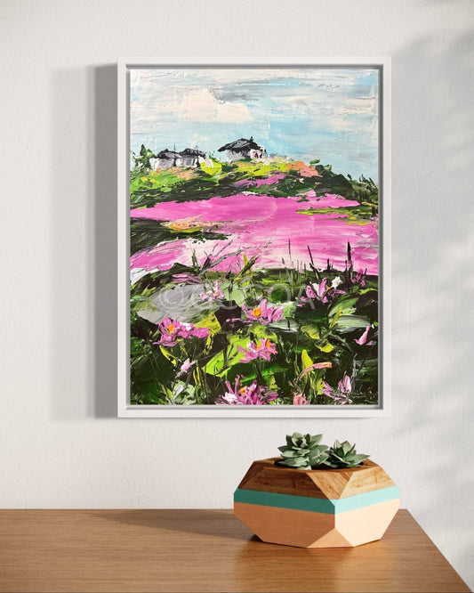 The Painted Meadow - Original Art - Gold Coast Gallery Of ArtAnjana Rai