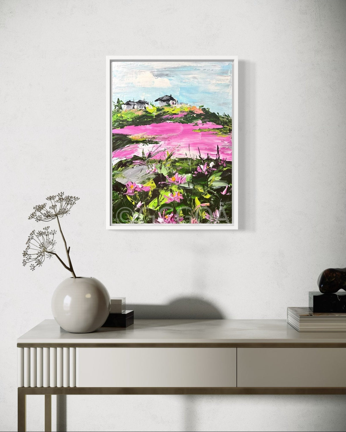 The Painted Meadow - Original Art - Gold Coast Gallery Of ArtAnjana Rai