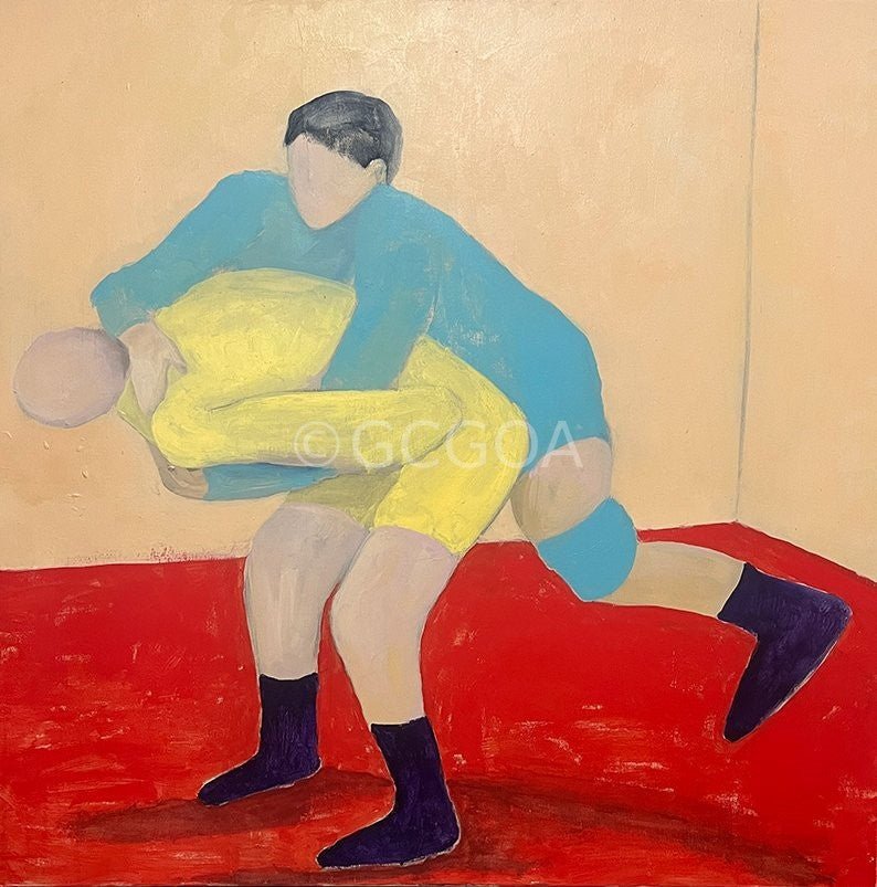 The Piggyback - Original Art - Gold Coast Gallery Of ArtDylan Cooper