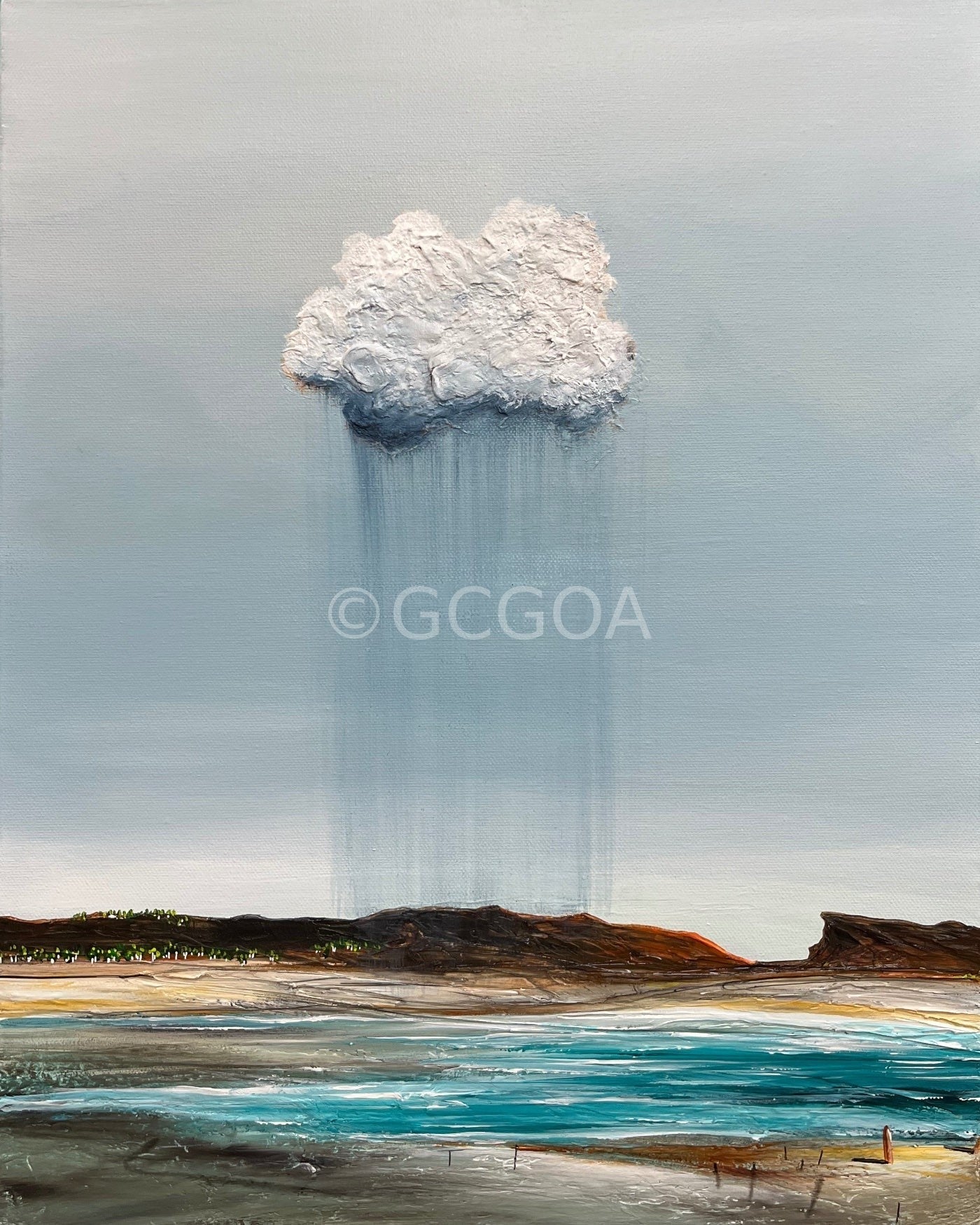 The Promise Of Rain - Original Art - Gold Coast Gallery Of ArtTania Chanter