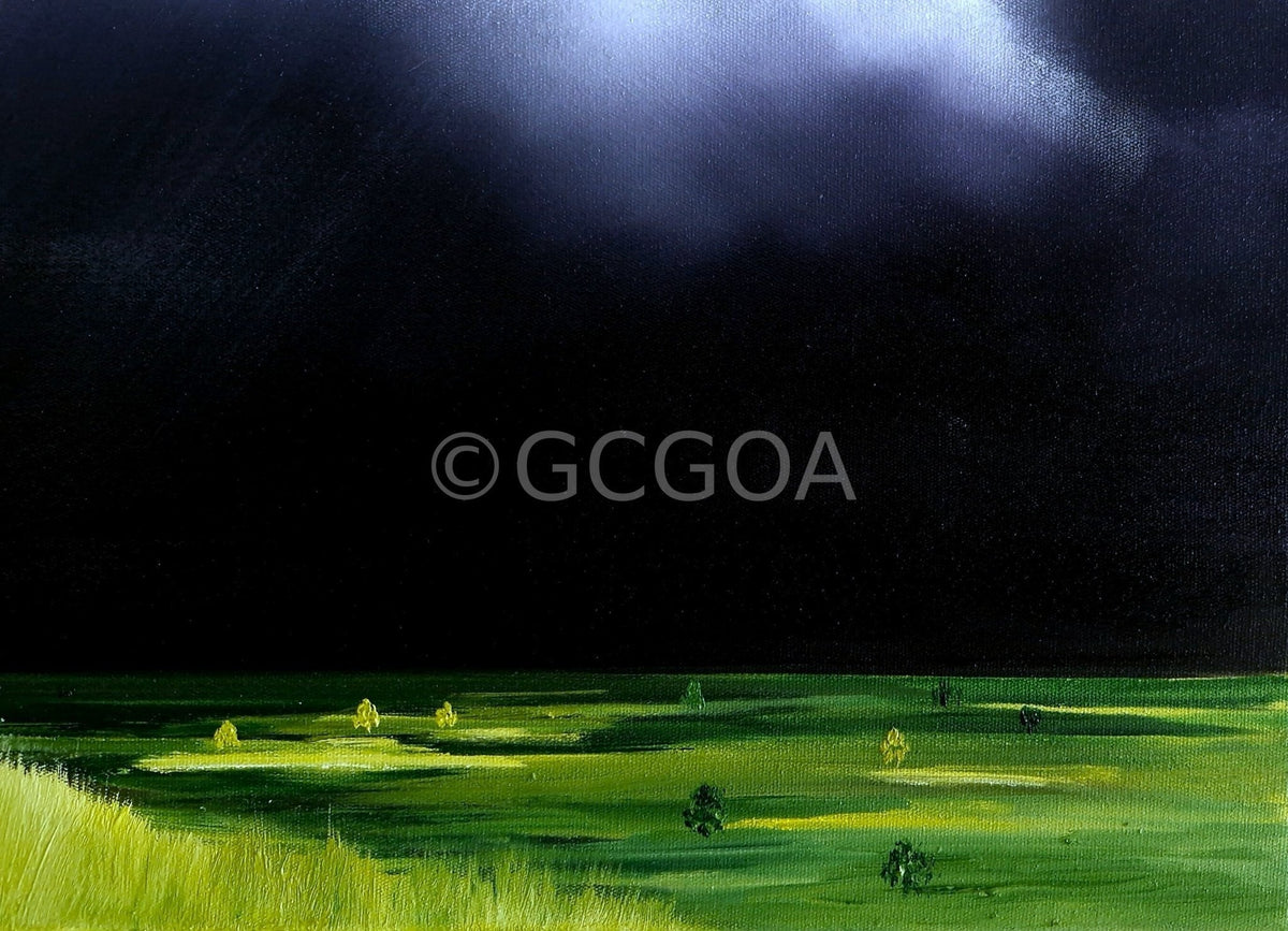The Quiet Before The Rain - original art - Gold Coast Gallery Of ArtLucinda Leveille