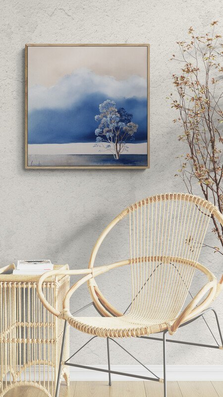 The Quiet Blue - Gold Coast Gallery Of ArtLucinda Leveille