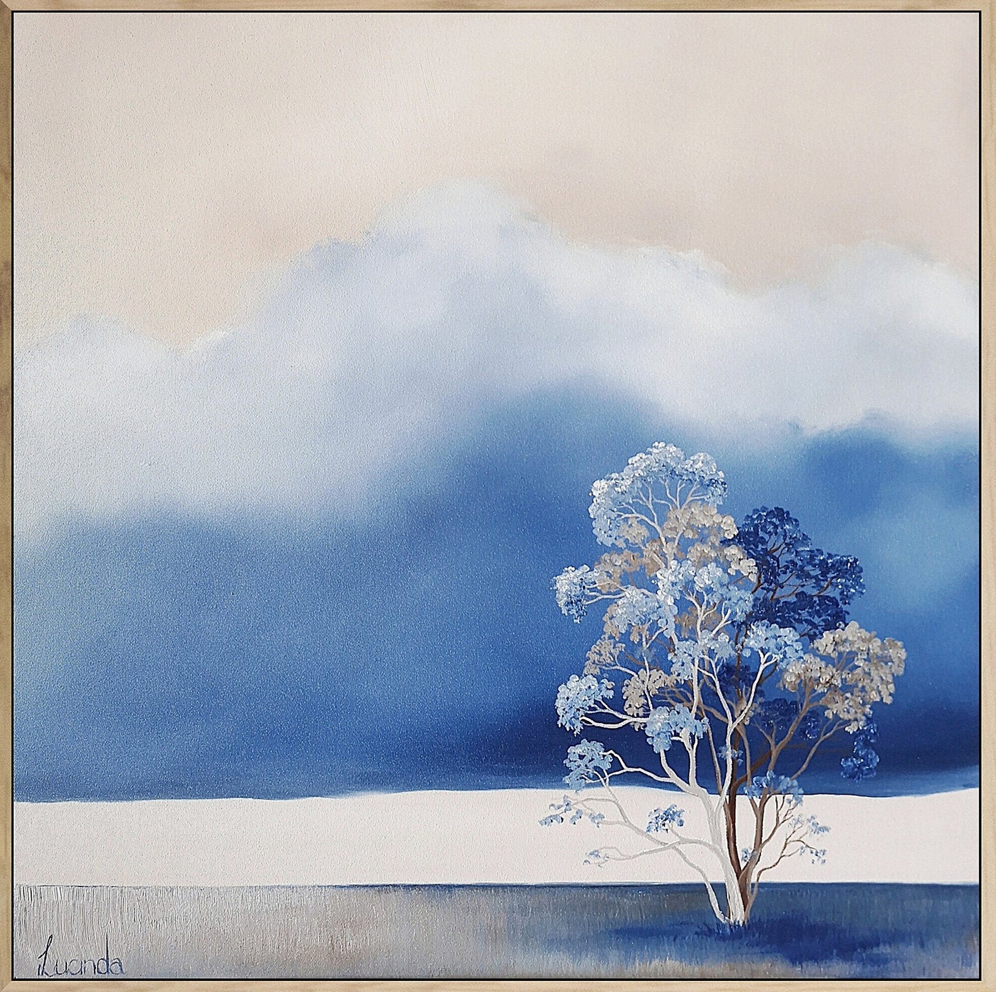 The Quiet Blue - Gold Coast Gallery Of ArtLucinda Leveille
