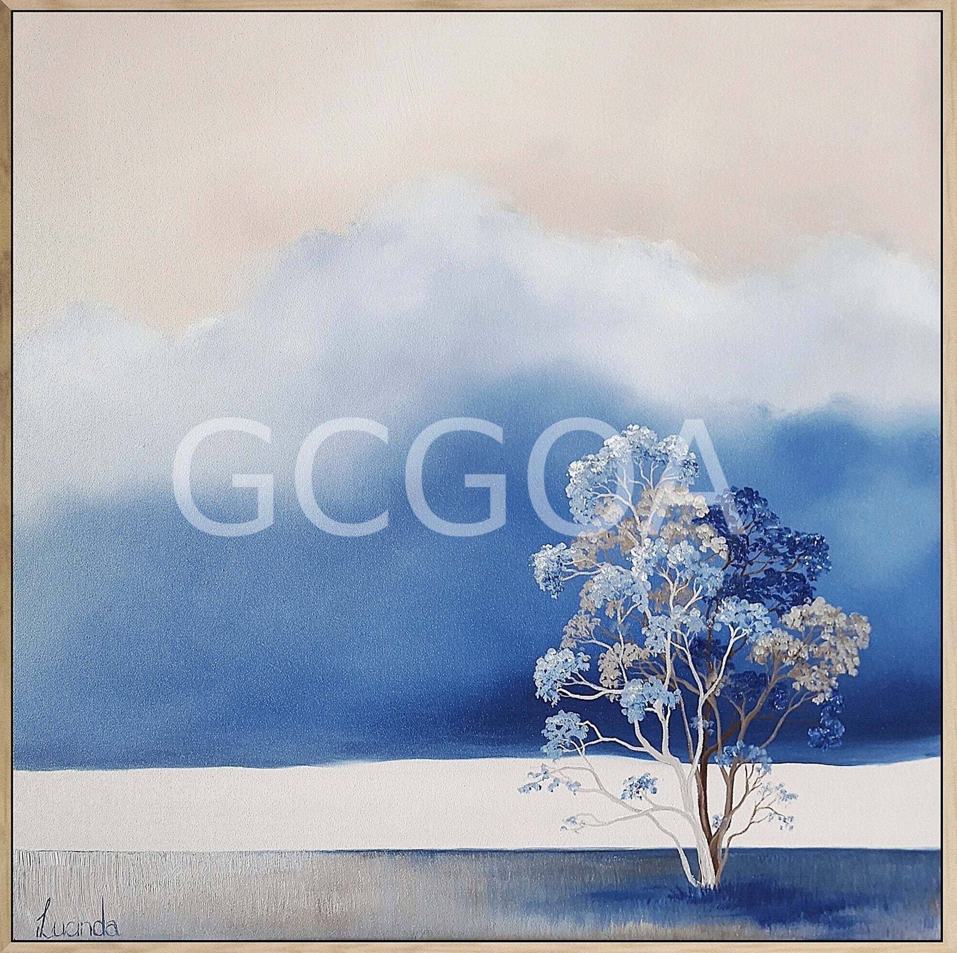 The Quiet Blue - Gold Coast Gallery Of ArtLucinda Leveille