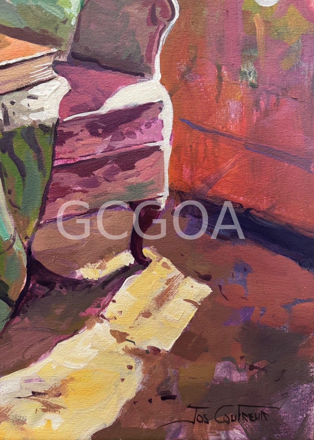 The Reader’s Corner - Gold Coast Gallery Of ArtJos Coufreur