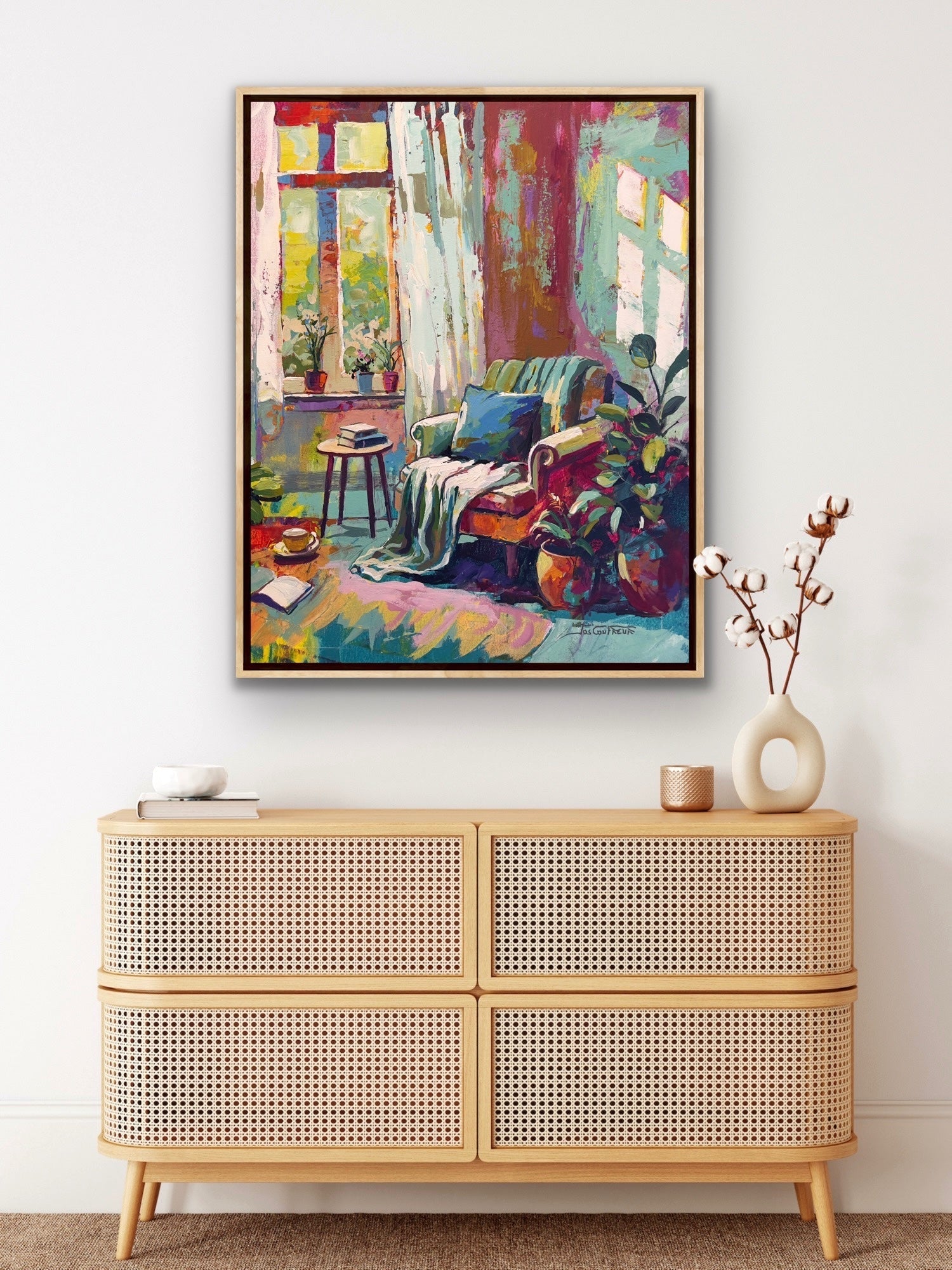 The Reader’s Corner - Gold Coast Gallery Of ArtJos Coufreur