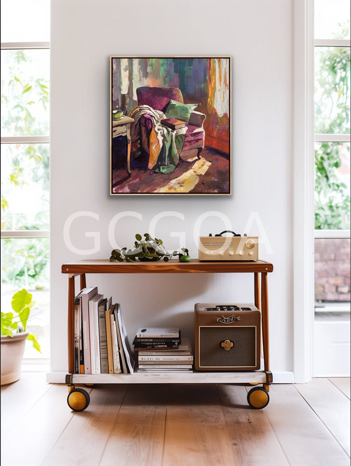 The Reader’s Corner - Gold Coast Gallery Of ArtJos Coufreur