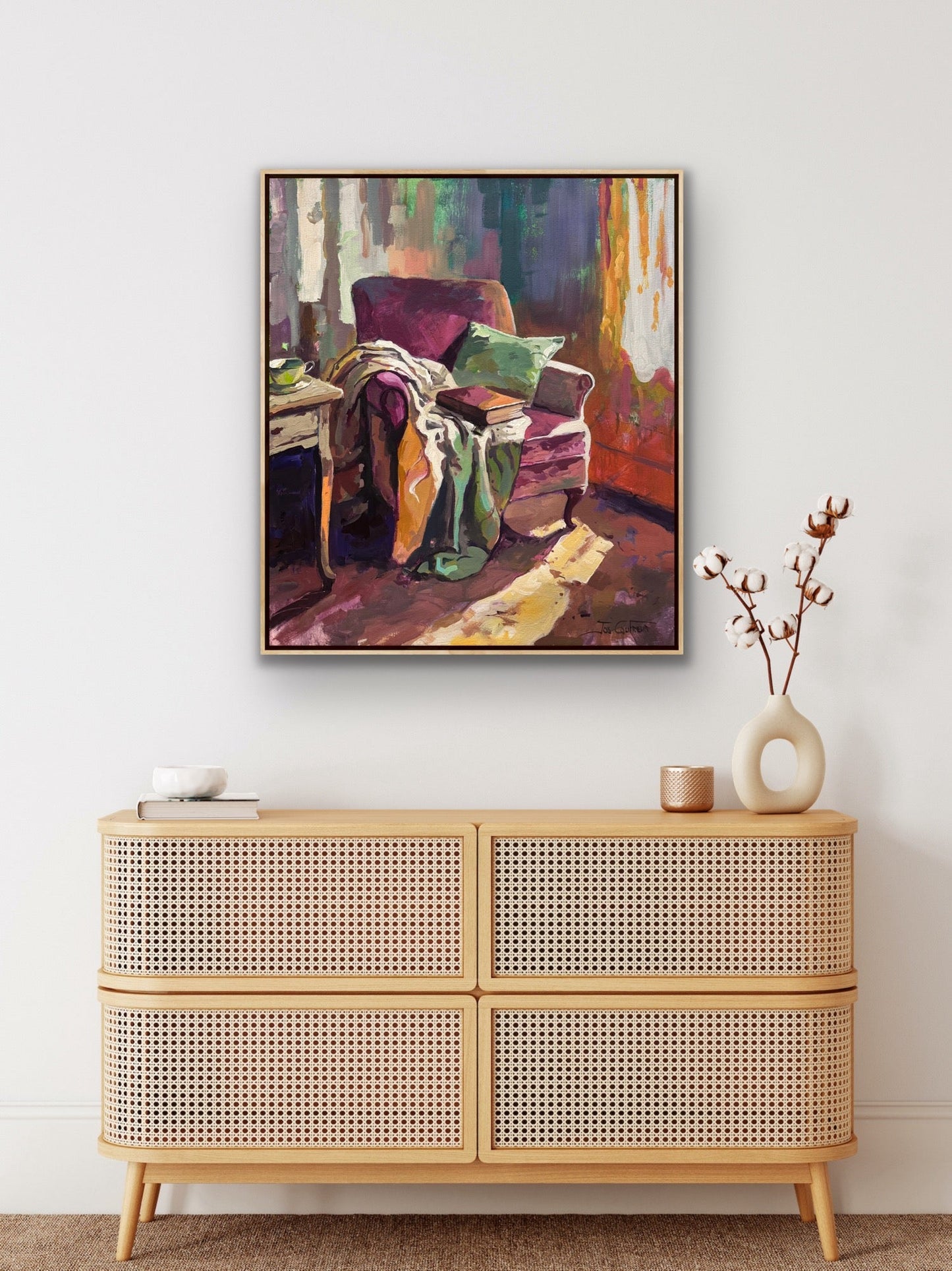 The Reader’s Corner - Gold Coast Gallery Of ArtJos Coufreur
