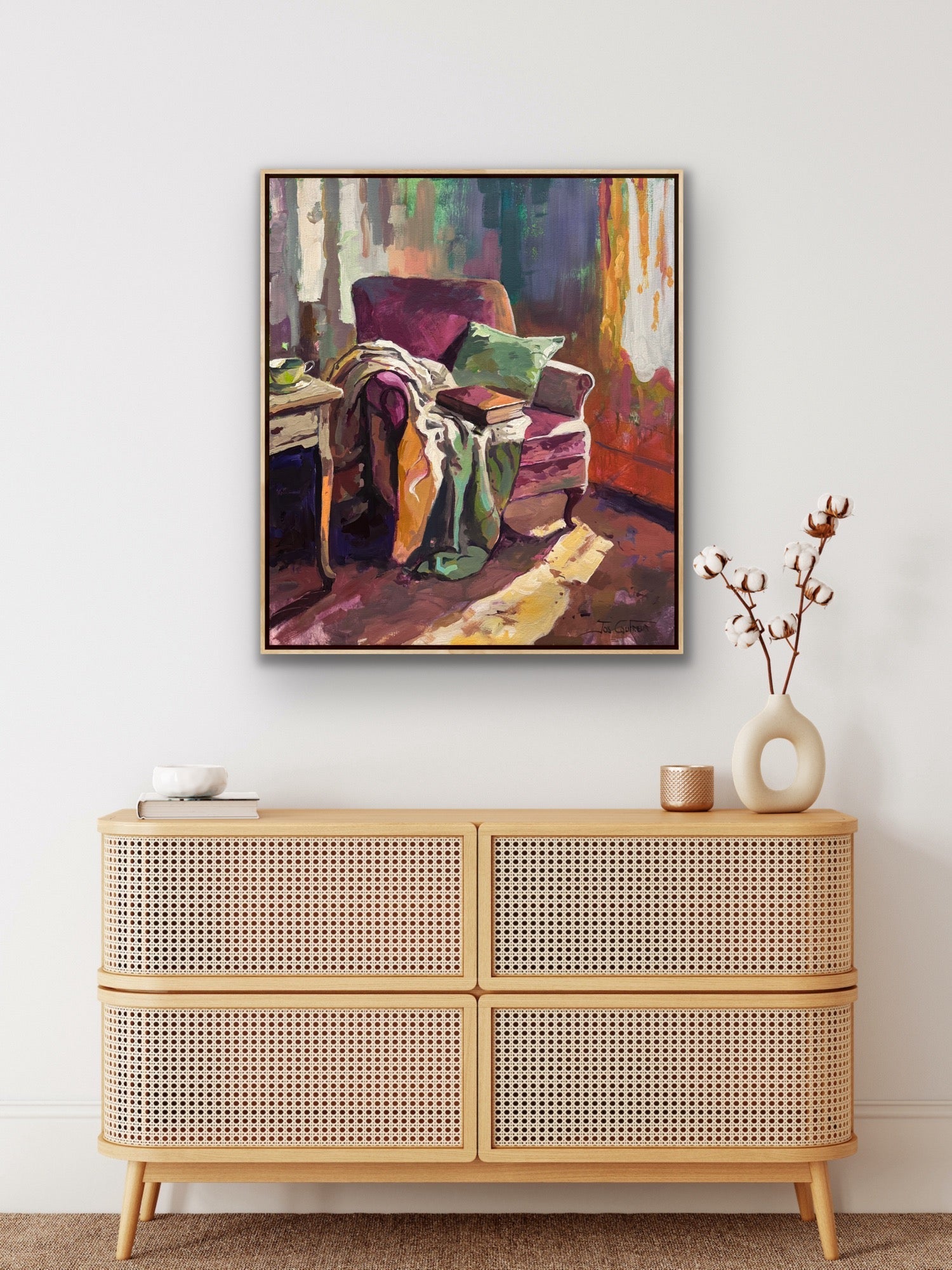 The Reader’s Corner - Gold Coast Gallery Of ArtJos Coufreur