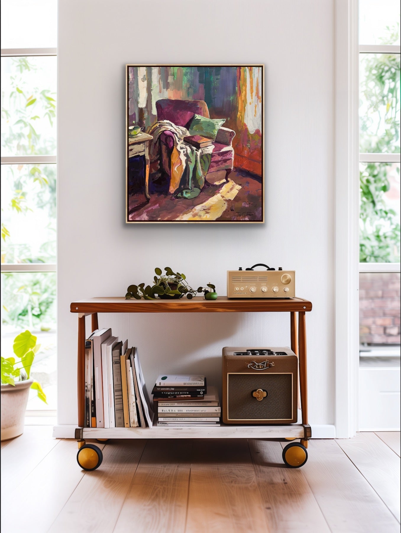 The Reader’s Corner - Gold Coast Gallery Of ArtJos Coufreur