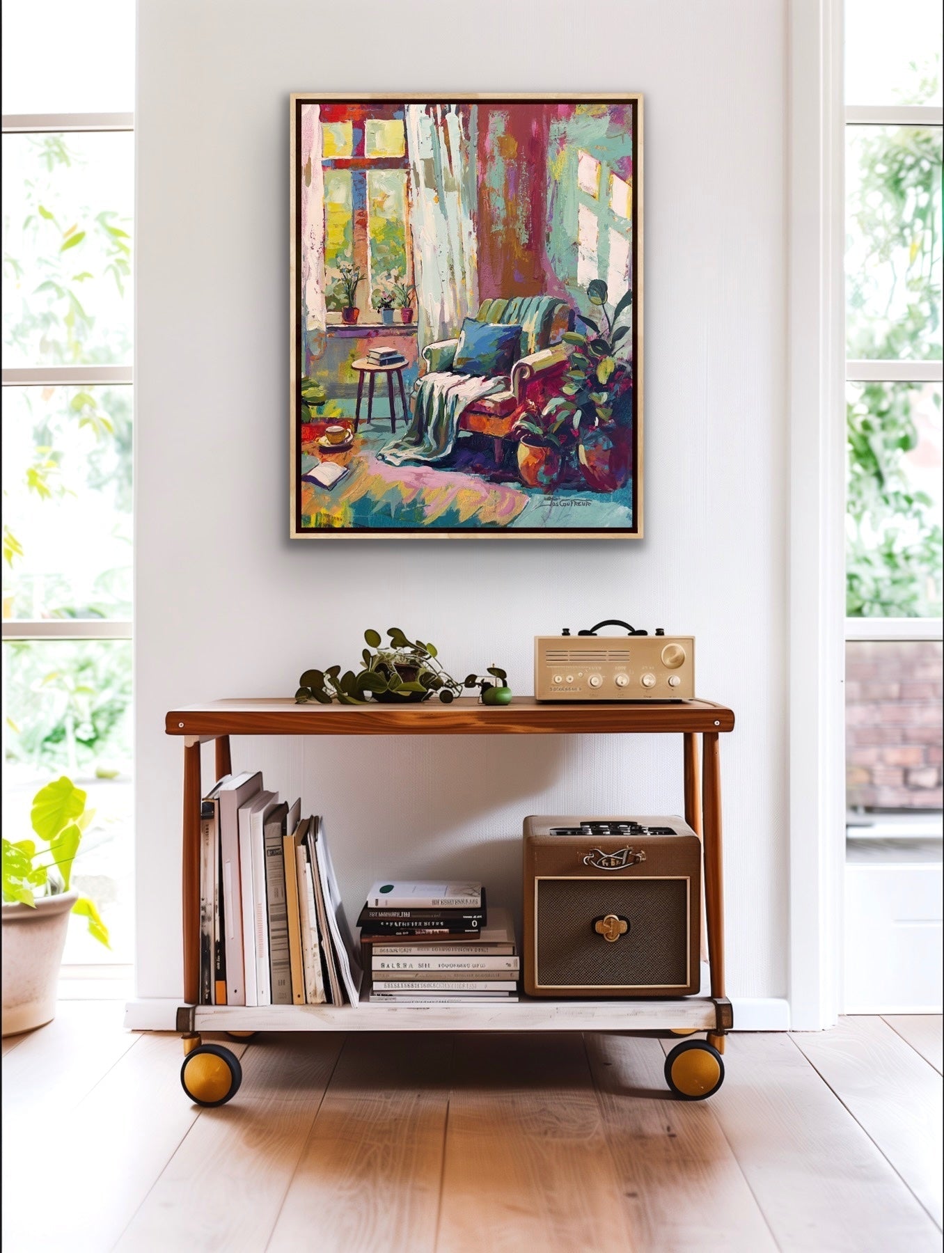 The Reader’s Corner - Gold Coast Gallery Of ArtJos Coufreur