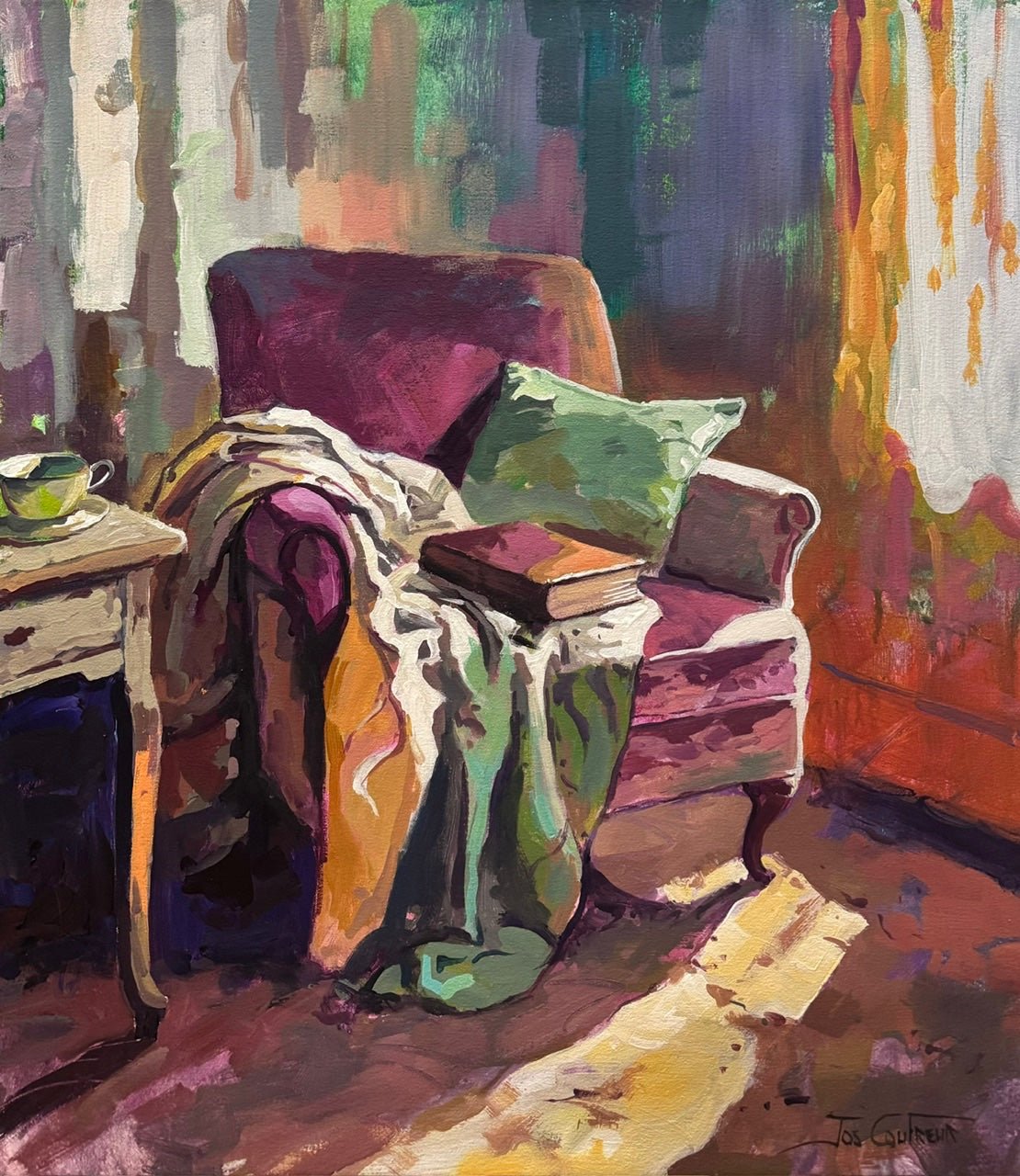 The Reader’s Corner - Gold Coast Gallery Of ArtJos Coufreur