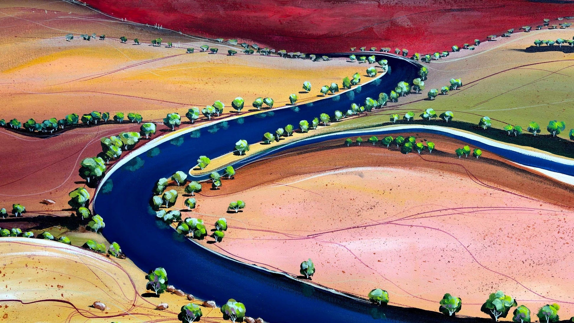 The River's Gentle Song - Gold Coast Gallery Of ArtTania Chanter