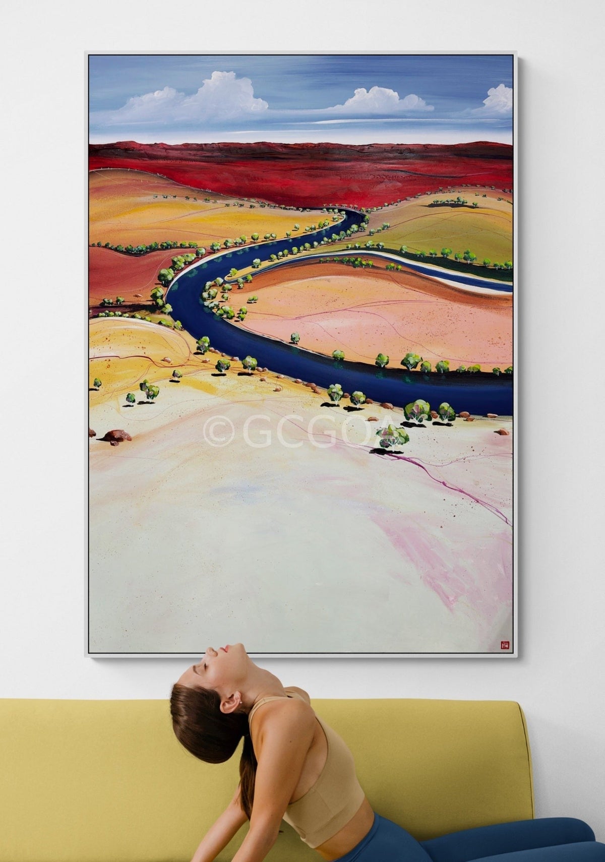 The River's Gentle Song - Gold Coast Gallery Of ArtTania Chanter