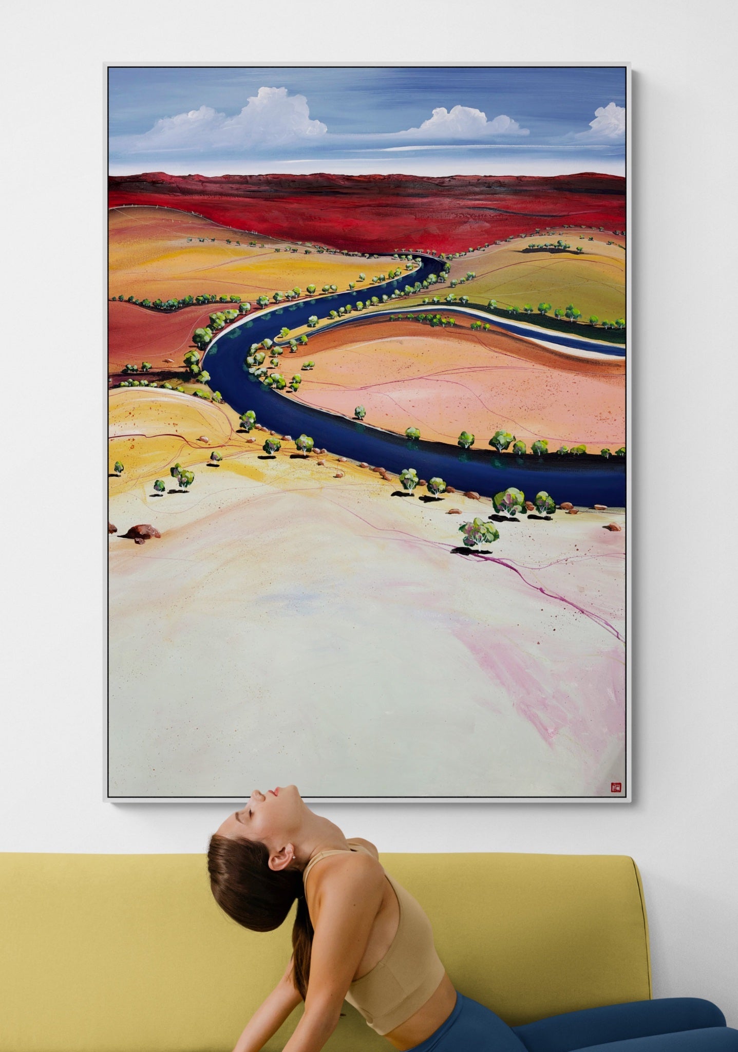 The River's Gentle Song - Gold Coast Gallery Of ArtTania Chanter