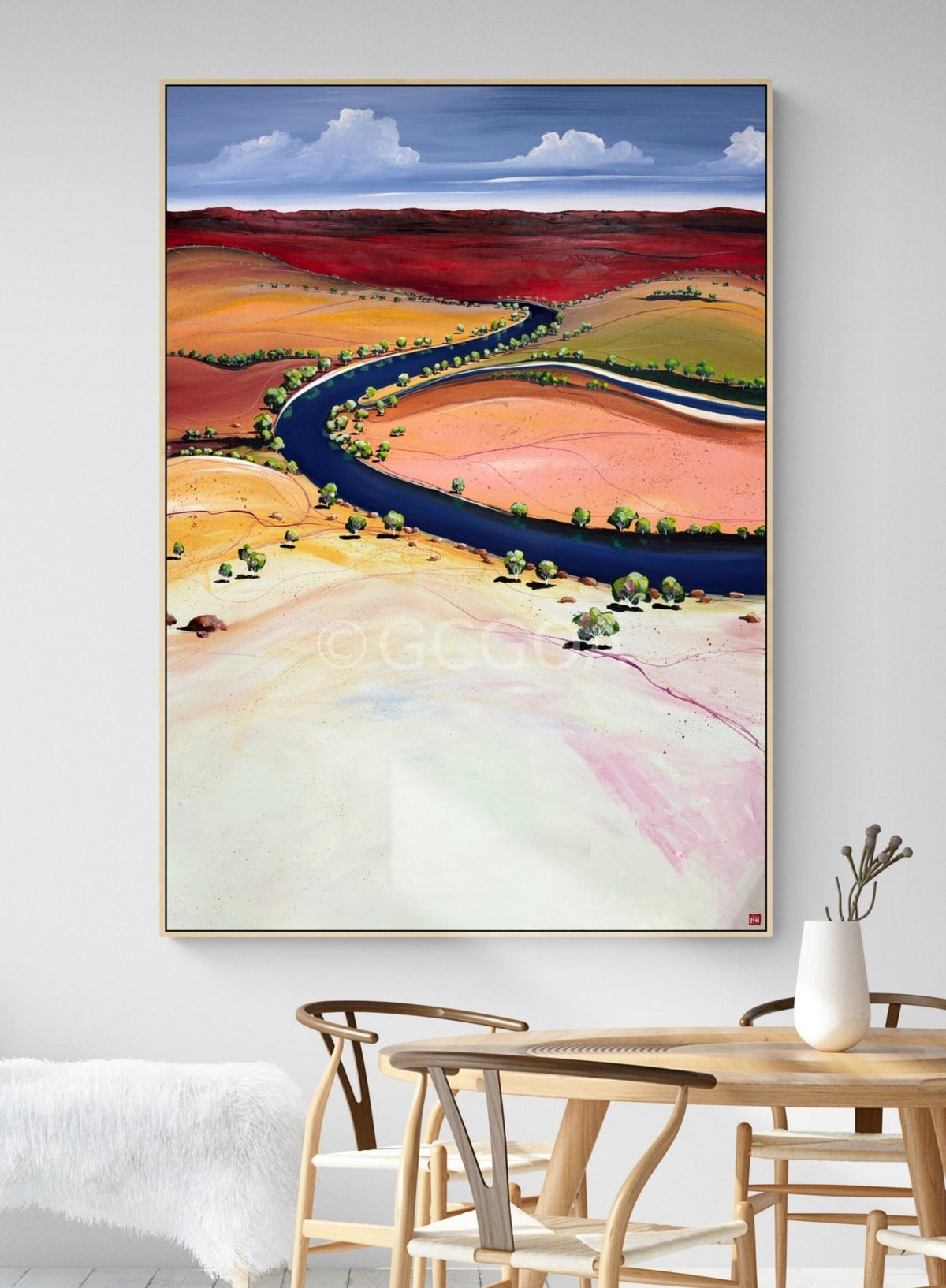 The River's Gentle Song - Gold Coast Gallery Of ArtTania Chanter