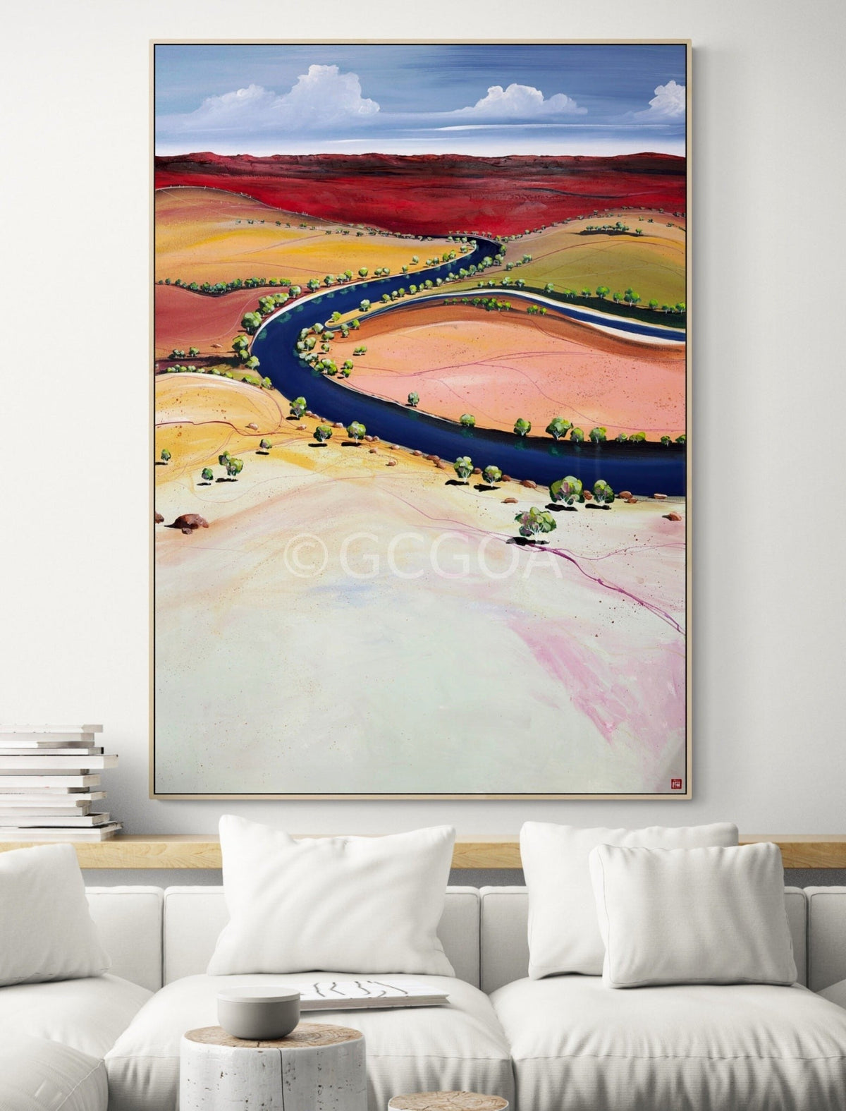 The River's Gentle Song - Gold Coast Gallery Of ArtTania Chanter