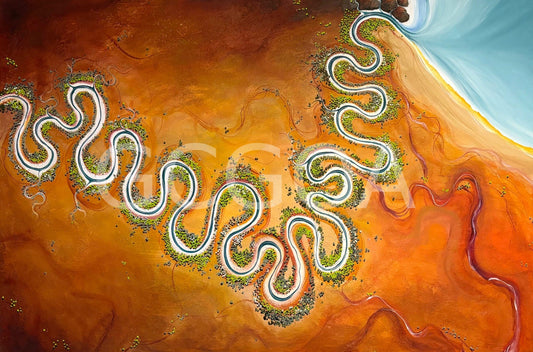 The River's Promise - Gold Coast Gallery Of ArtTania Chanter