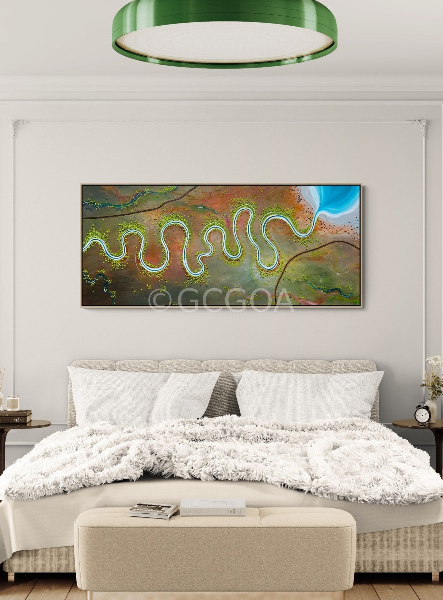 The River's Silent Song - Original Art - Gold Coast Gallery Of ArtTania Chanter