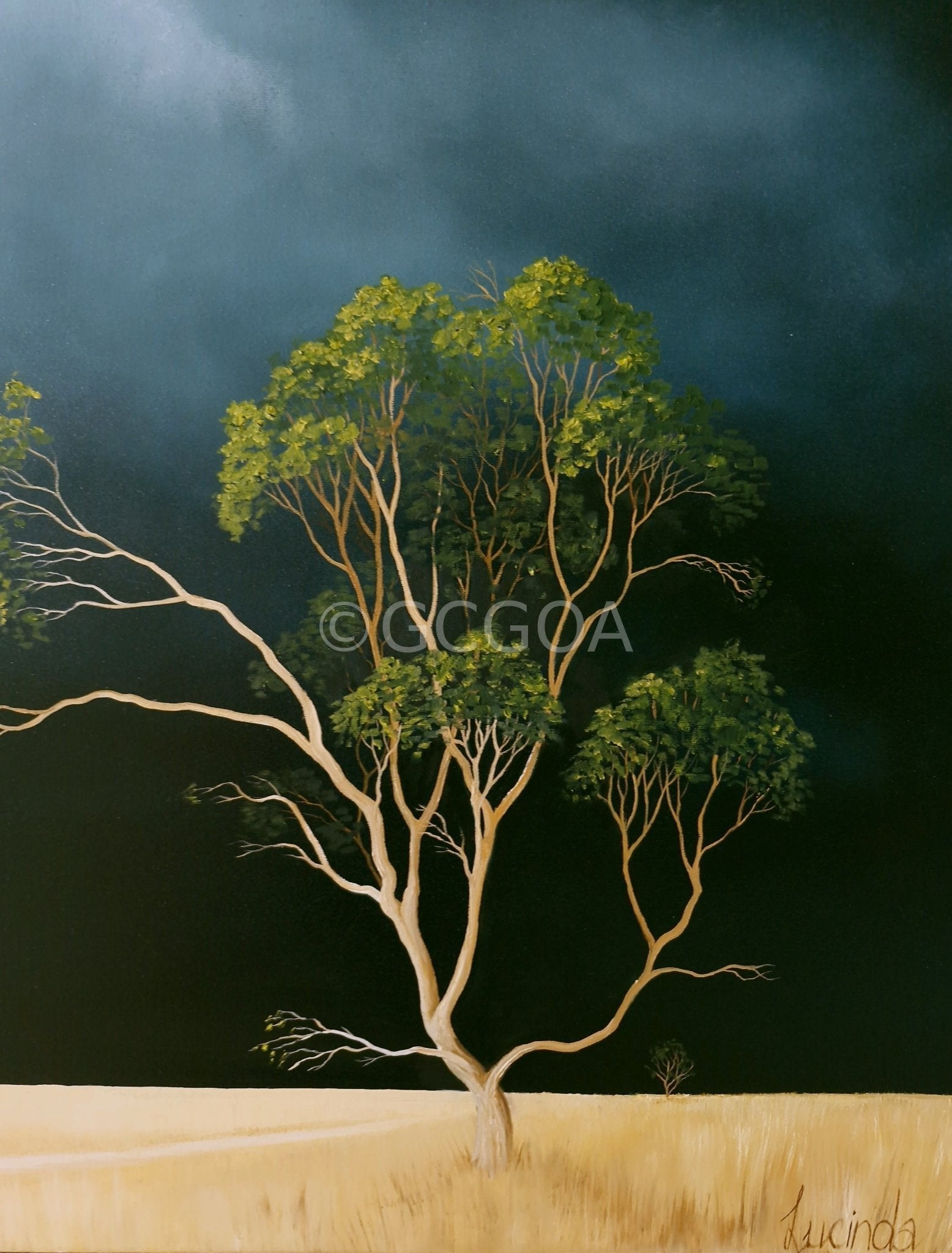 The Road That Never Ends - Original Art - Gold Coast Gallery Of ArtLucinda Leveille