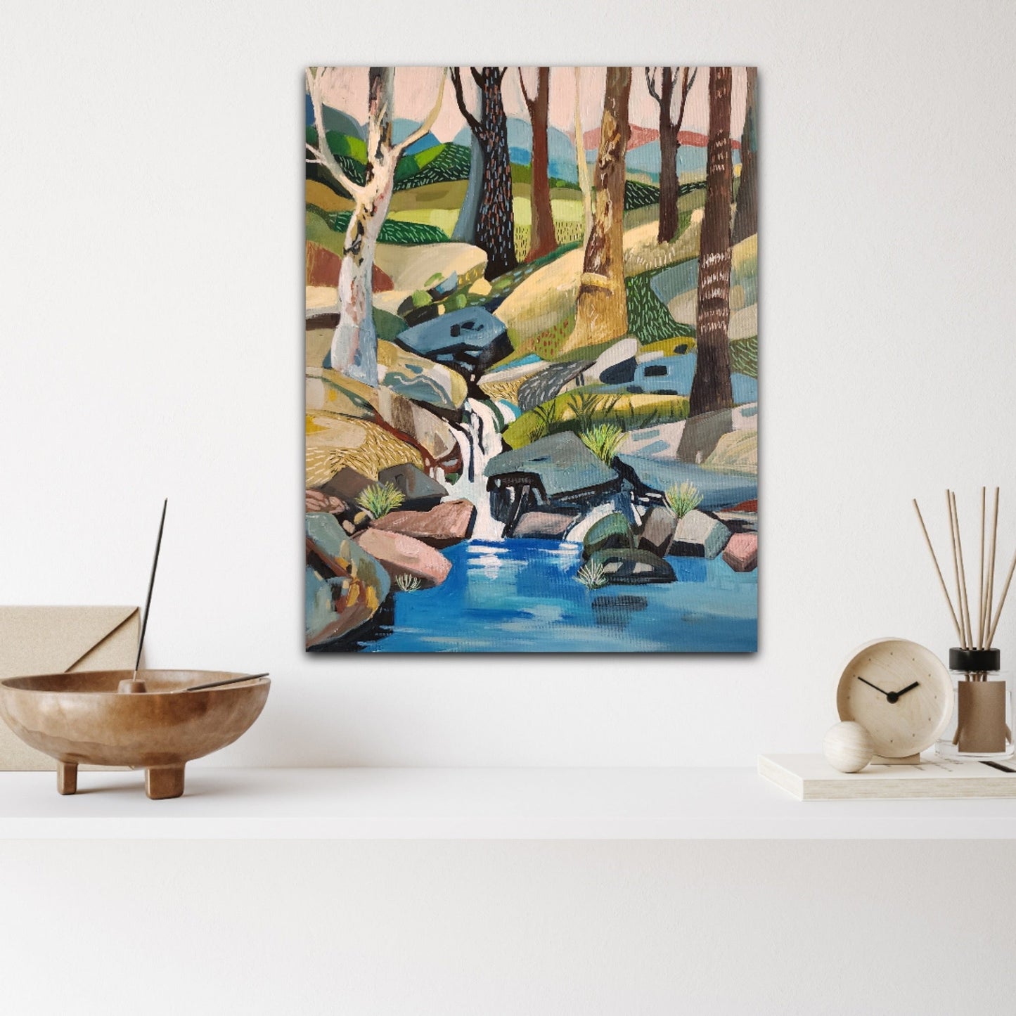 The Rock Pond - Gold Coast Gallery Of ArtSusan Trudinger
