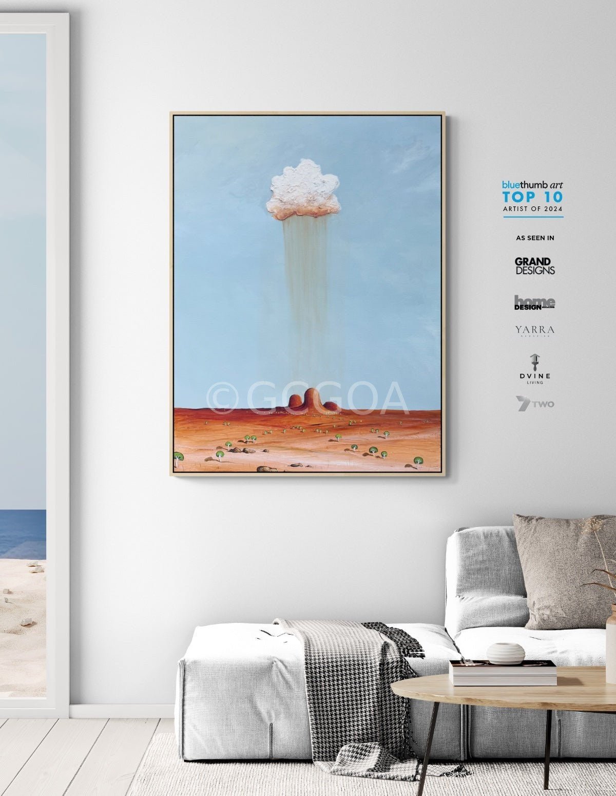The Rusty Cloud - Original Art - Gold Coast Gallery Of ArtTania Chanter