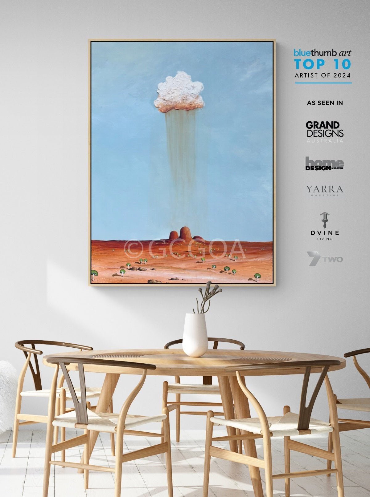 The Rusty Cloud - Original Art - Gold Coast Gallery Of ArtTania Chanter
