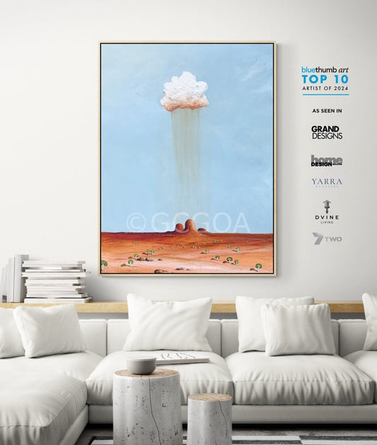 The Rusty Cloud - Original Art - Gold Coast Gallery Of ArtTania Chanter