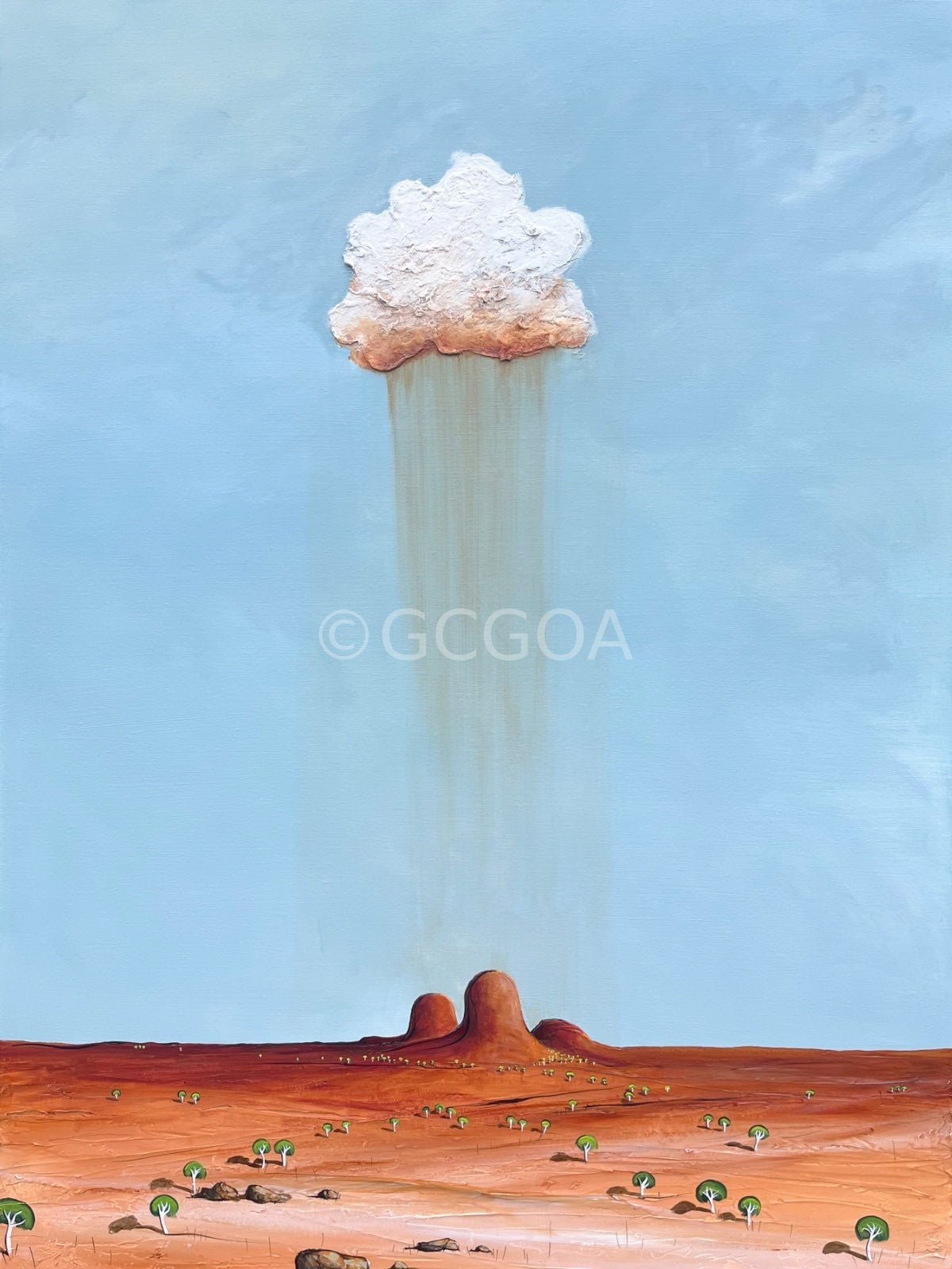 The Rusty Cloud - Original Art - Gold Coast Gallery Of ArtTania Chanter