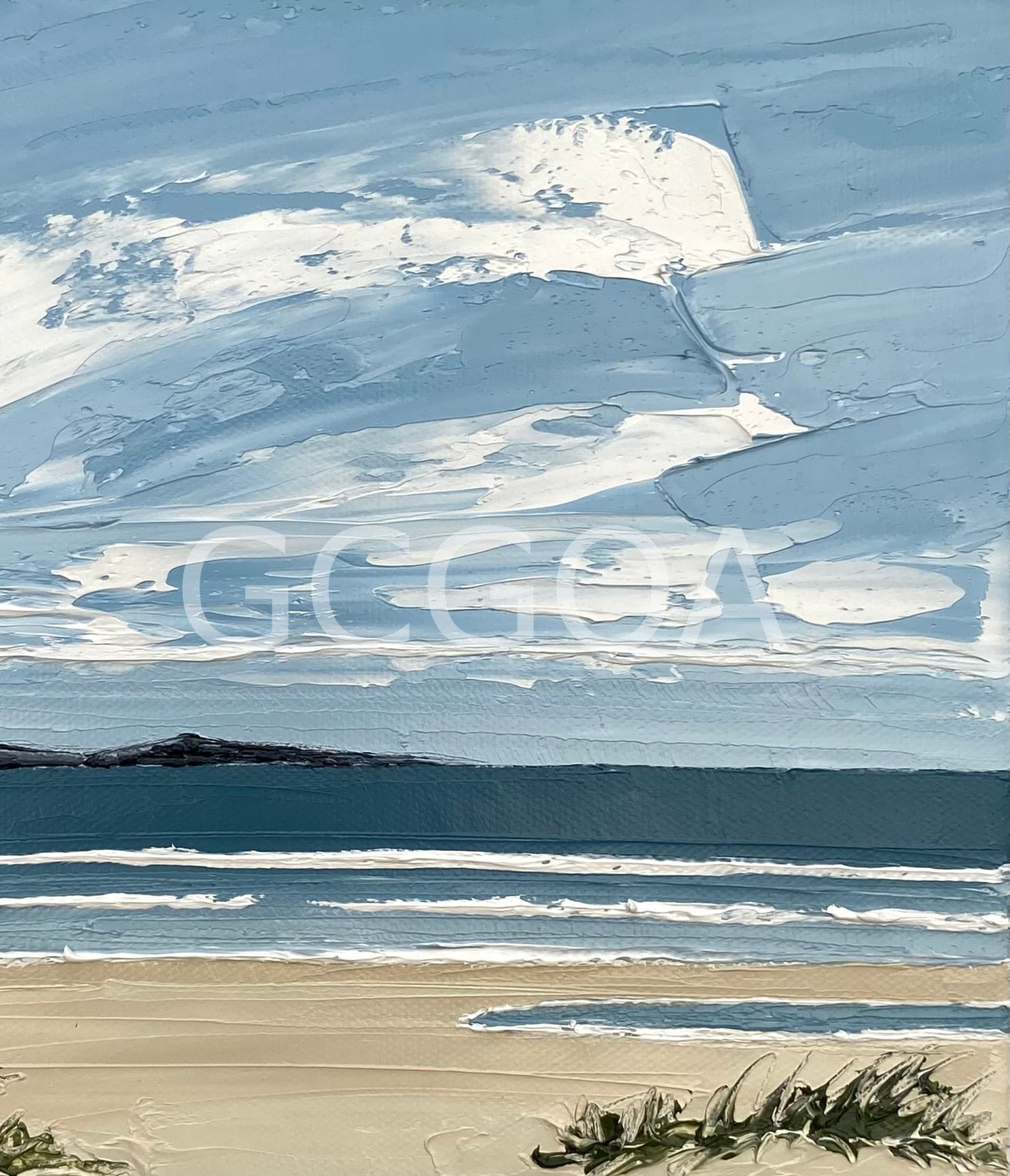 The Sea Breathes Softly - Gold Coast Gallery Of ArtJustine Bartie