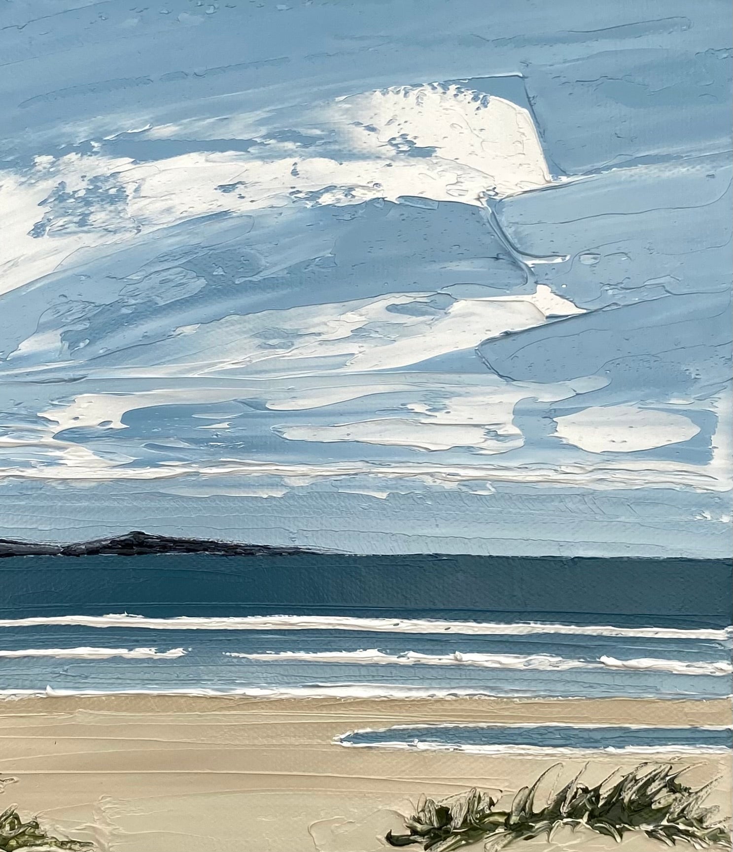The Sea Breathes Softly - Gold Coast Gallery Of ArtJustine Bartie