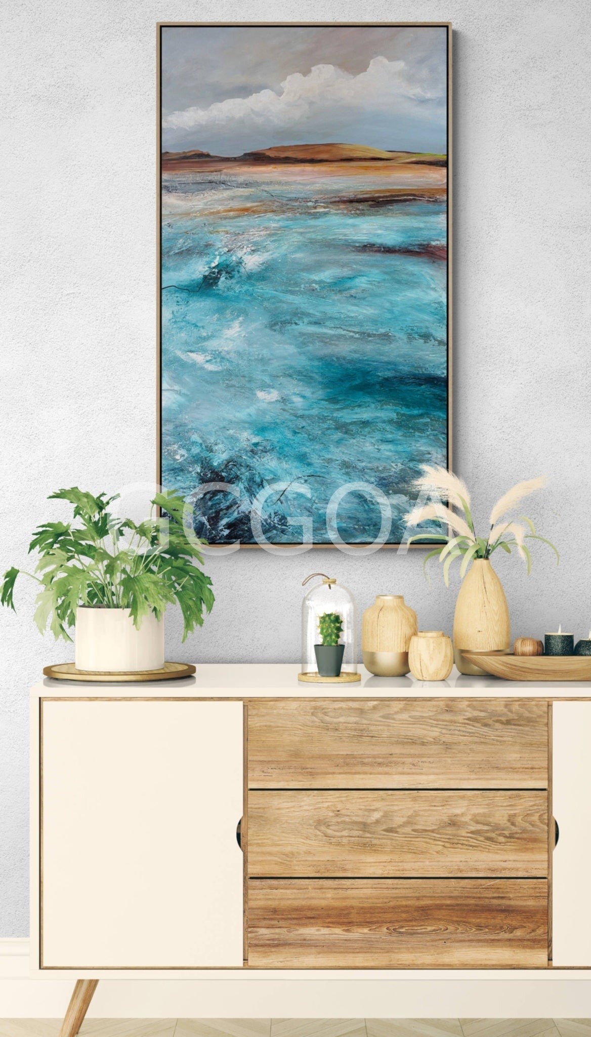 The Sea On Sunday - Gold Coast Gallery Of ArtTania Chanter