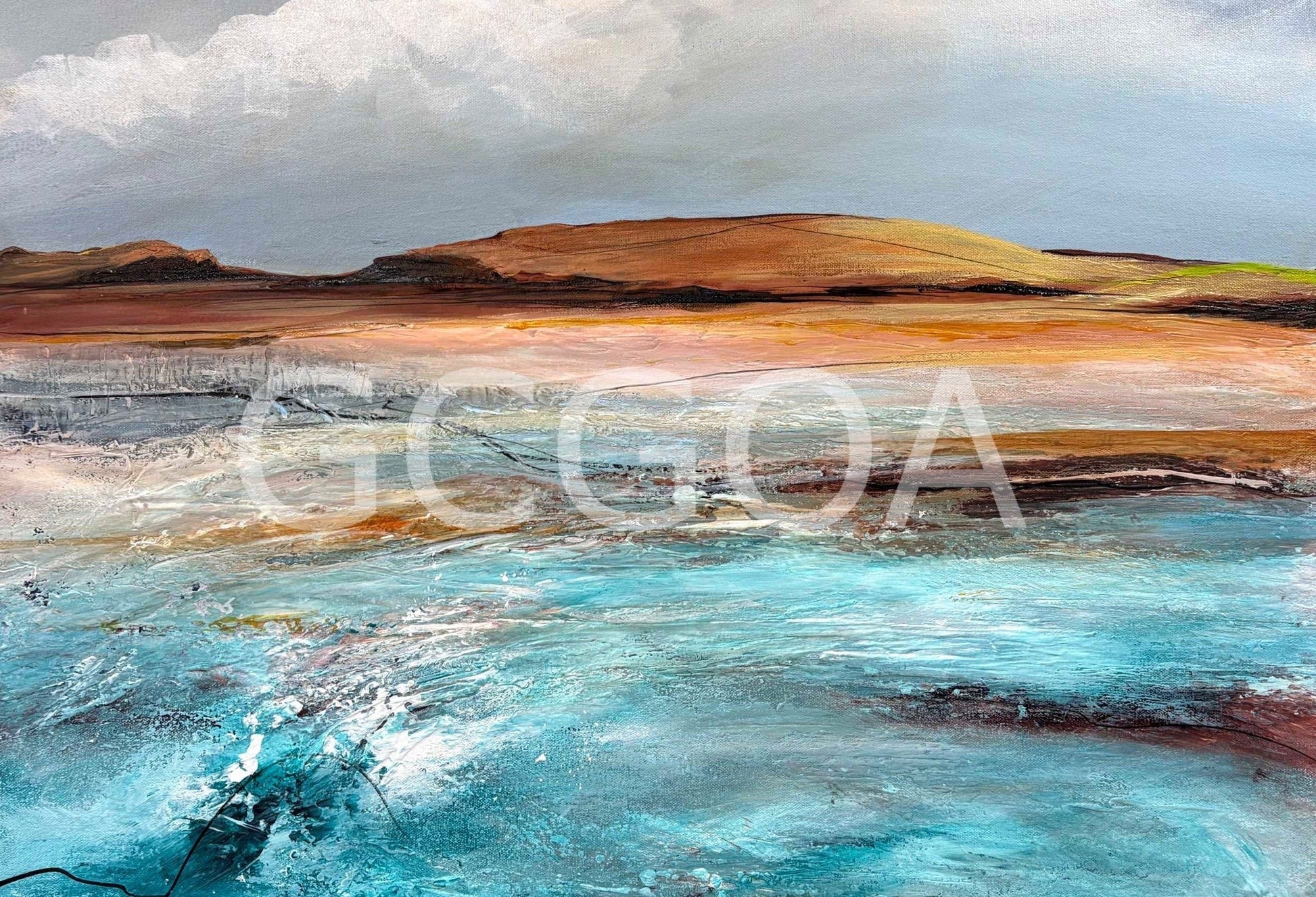 The Sea On Sunday - Gold Coast Gallery Of ArtTania Chanter