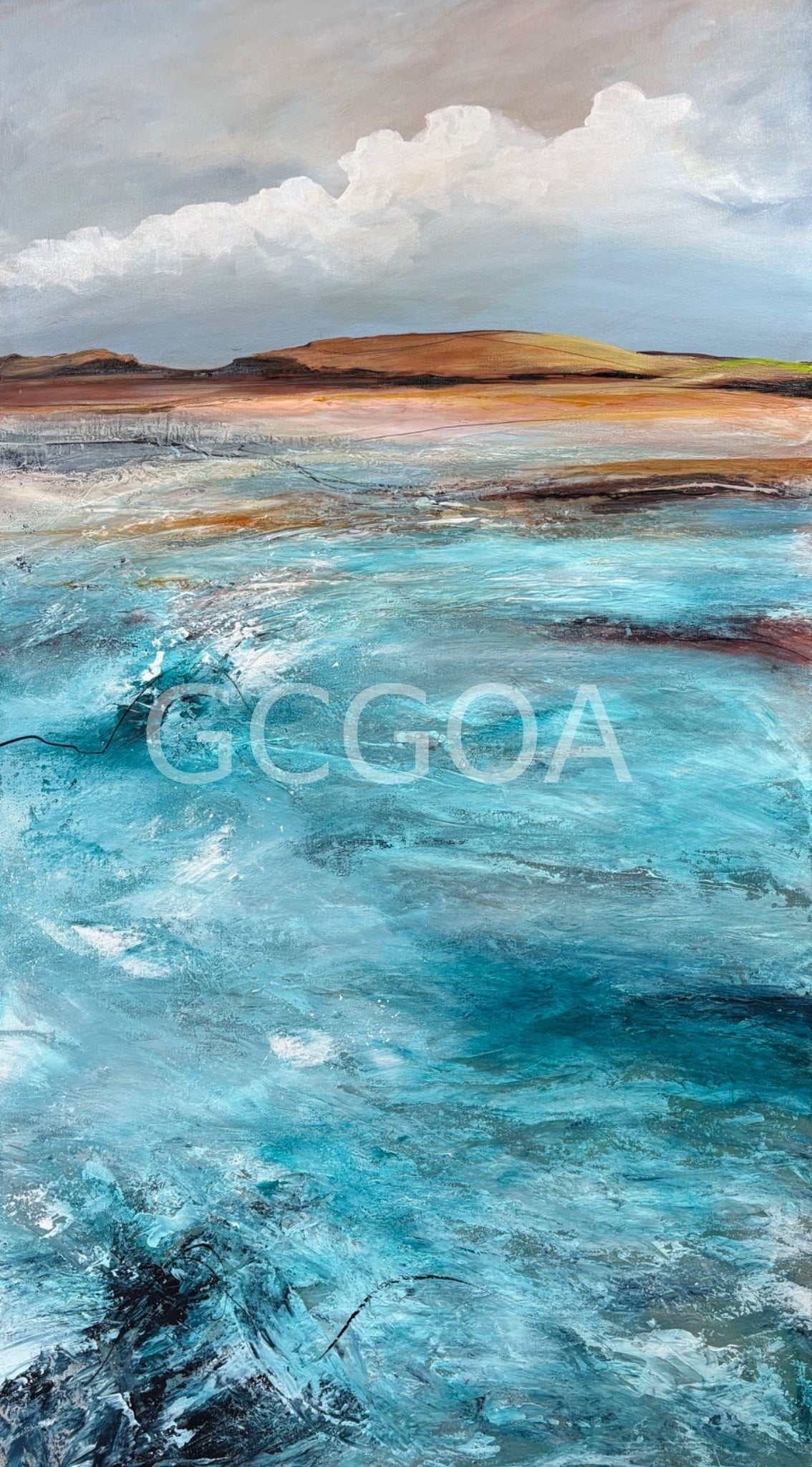 The Sea On Sunday - Gold Coast Gallery Of ArtTania Chanter