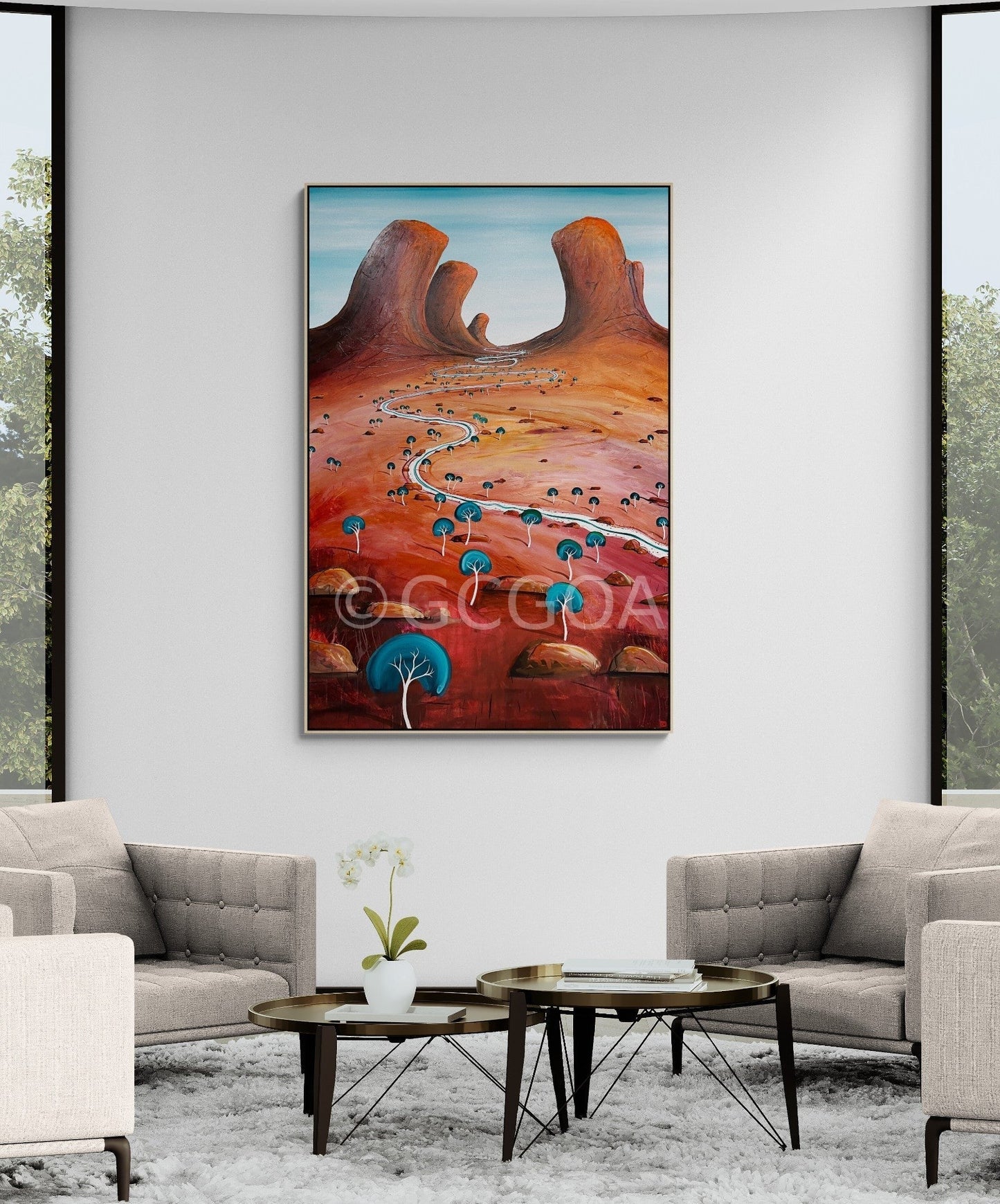 The Secret Valley - Gold Coast Gallery Of ArtTania Chanter